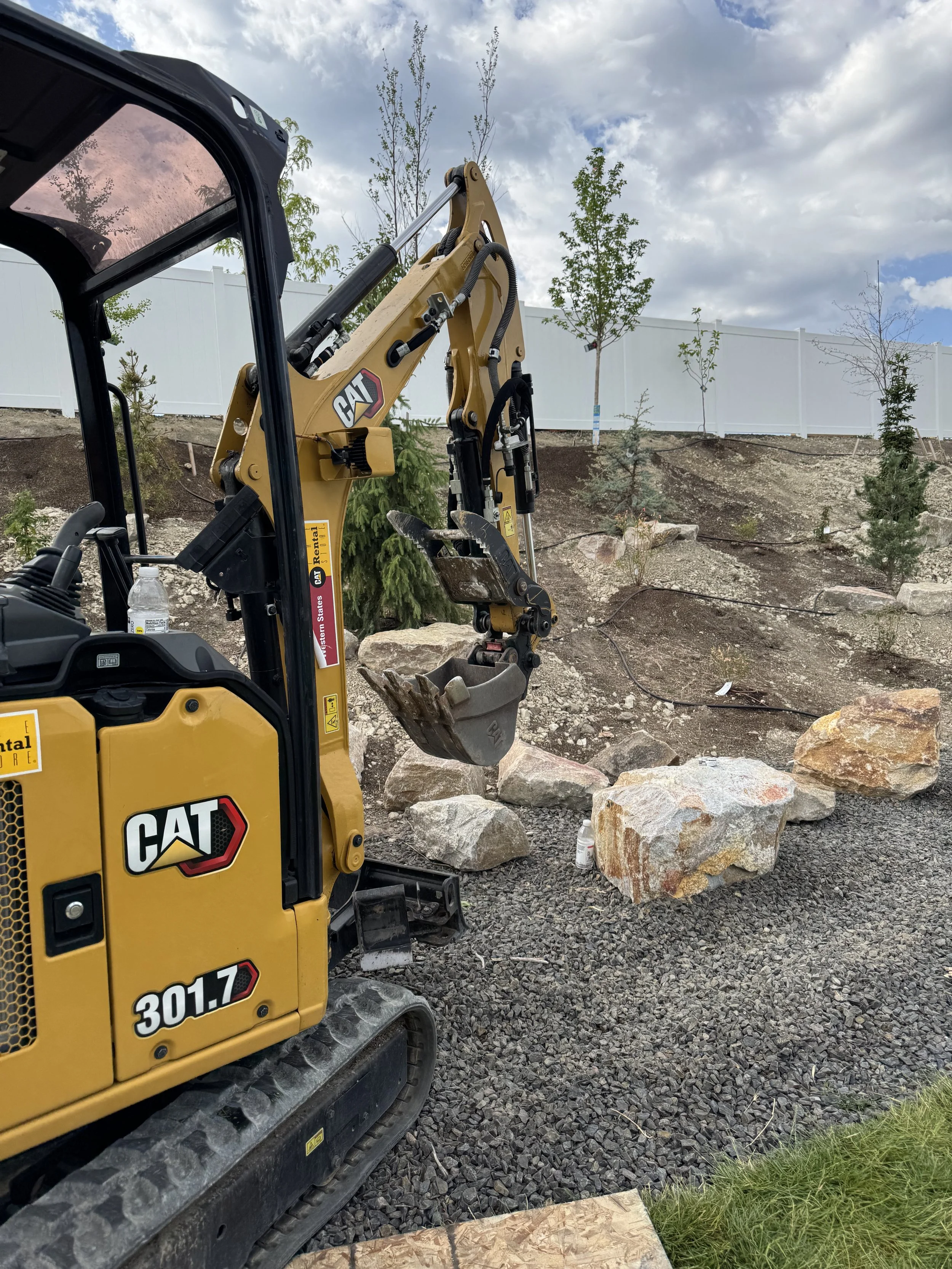 excavation lot clearing digging boise idaho
