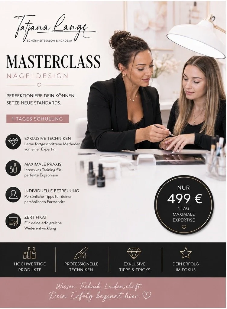 Masterclass: Nageldesign Perfektion – Tatjana Lange Academy