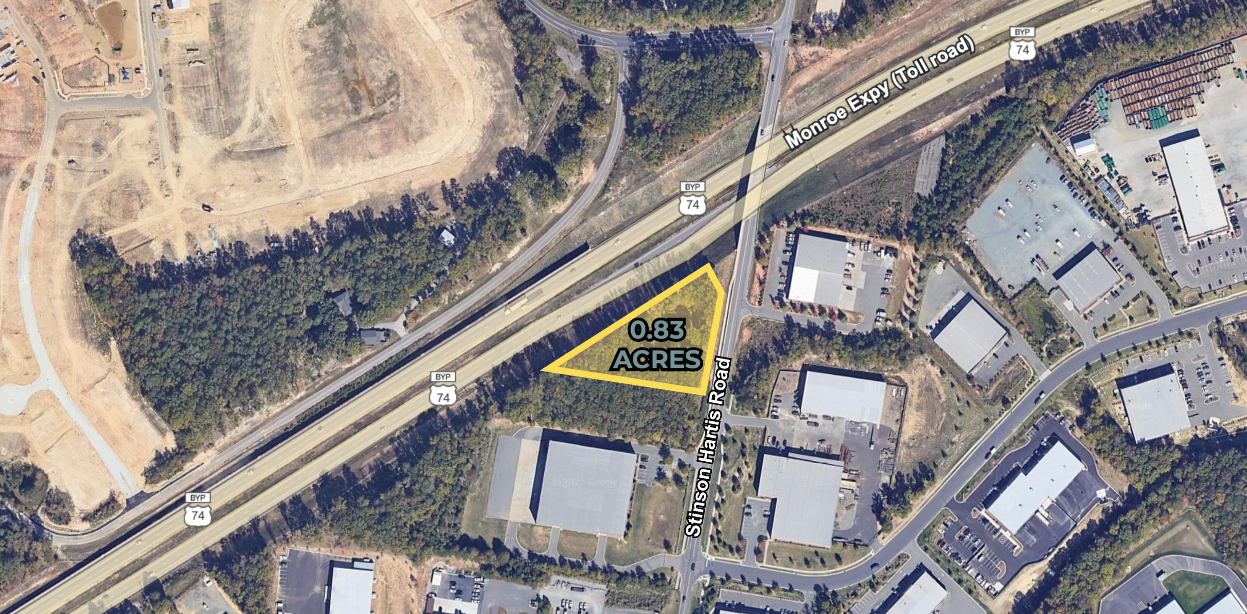 Land For Sale: ±0.83 Acres in Indian Trail, NC - $450,000