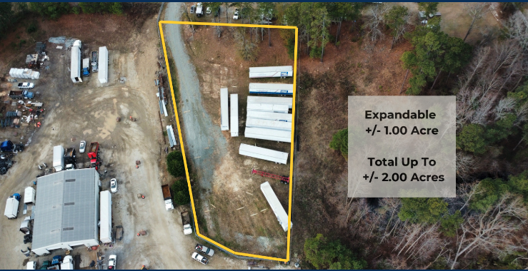 IOS For Lease: ±1.00 Acre in Holly Springs, NC