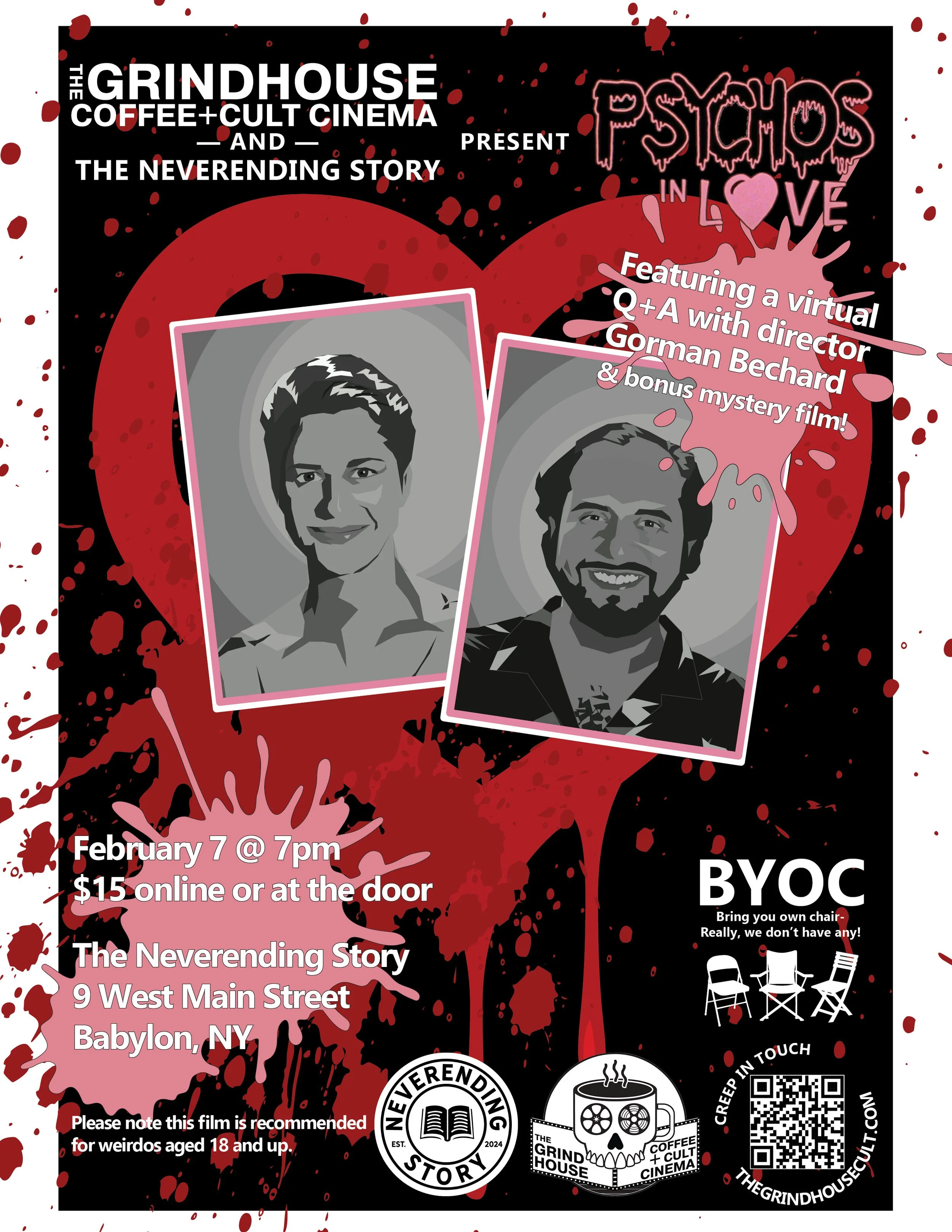 Valentine’s Double Feature with Special Guest!