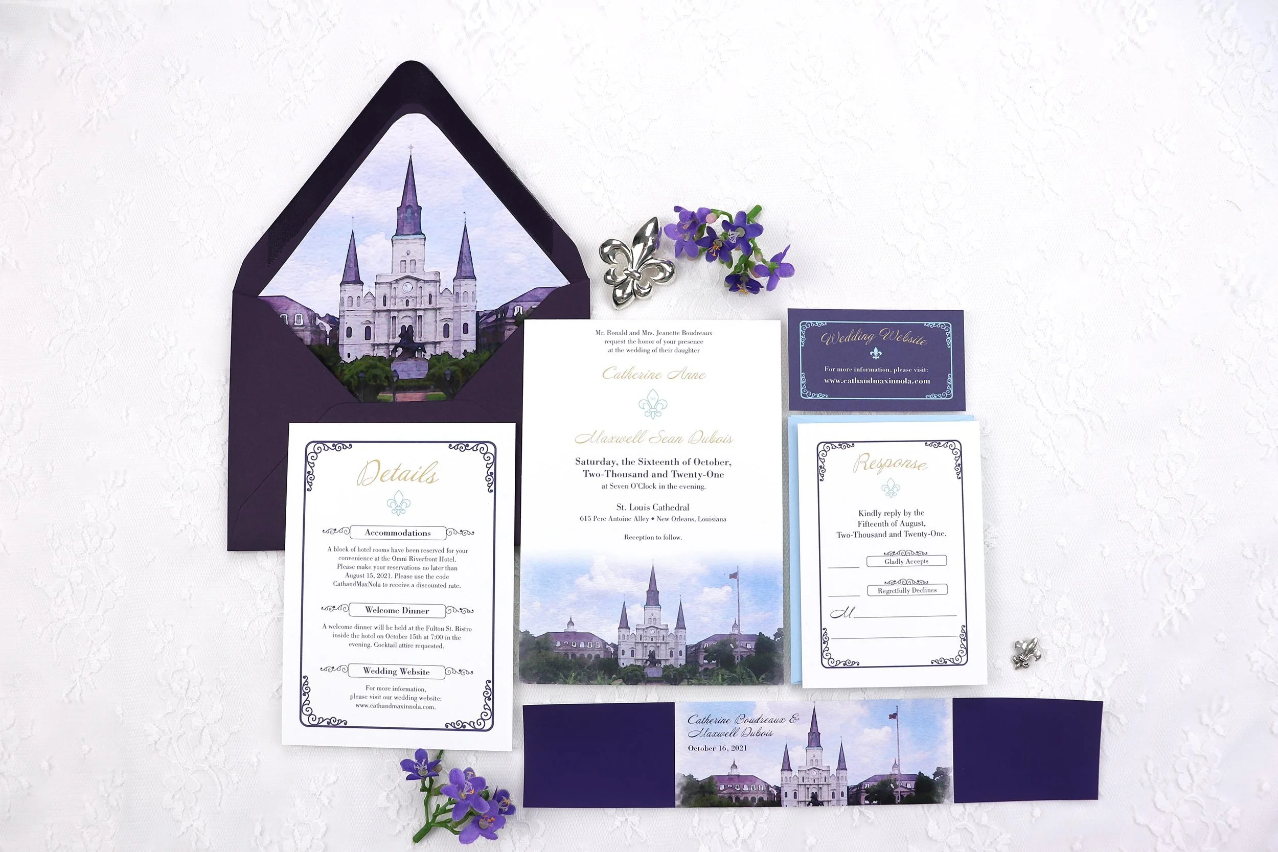 A Touch of Local Charm: How A Local Stationer Can Make Your Destination Wedding Invitations Shine
