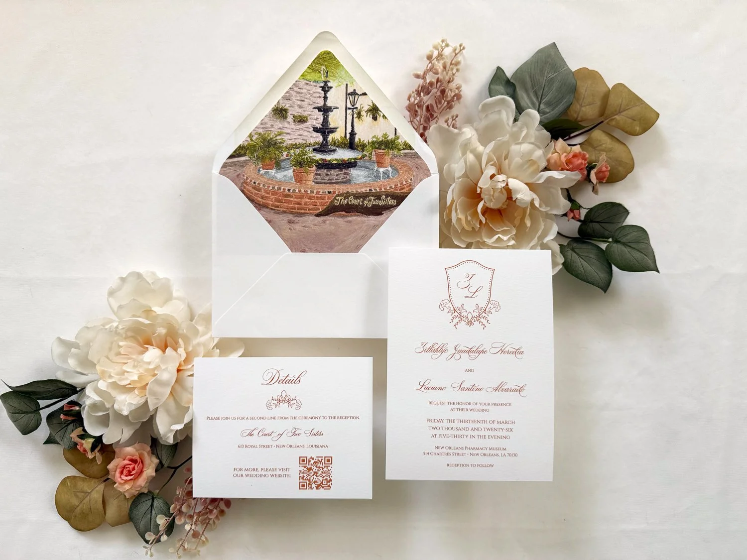 Court of Two Sisters Venue Illustration