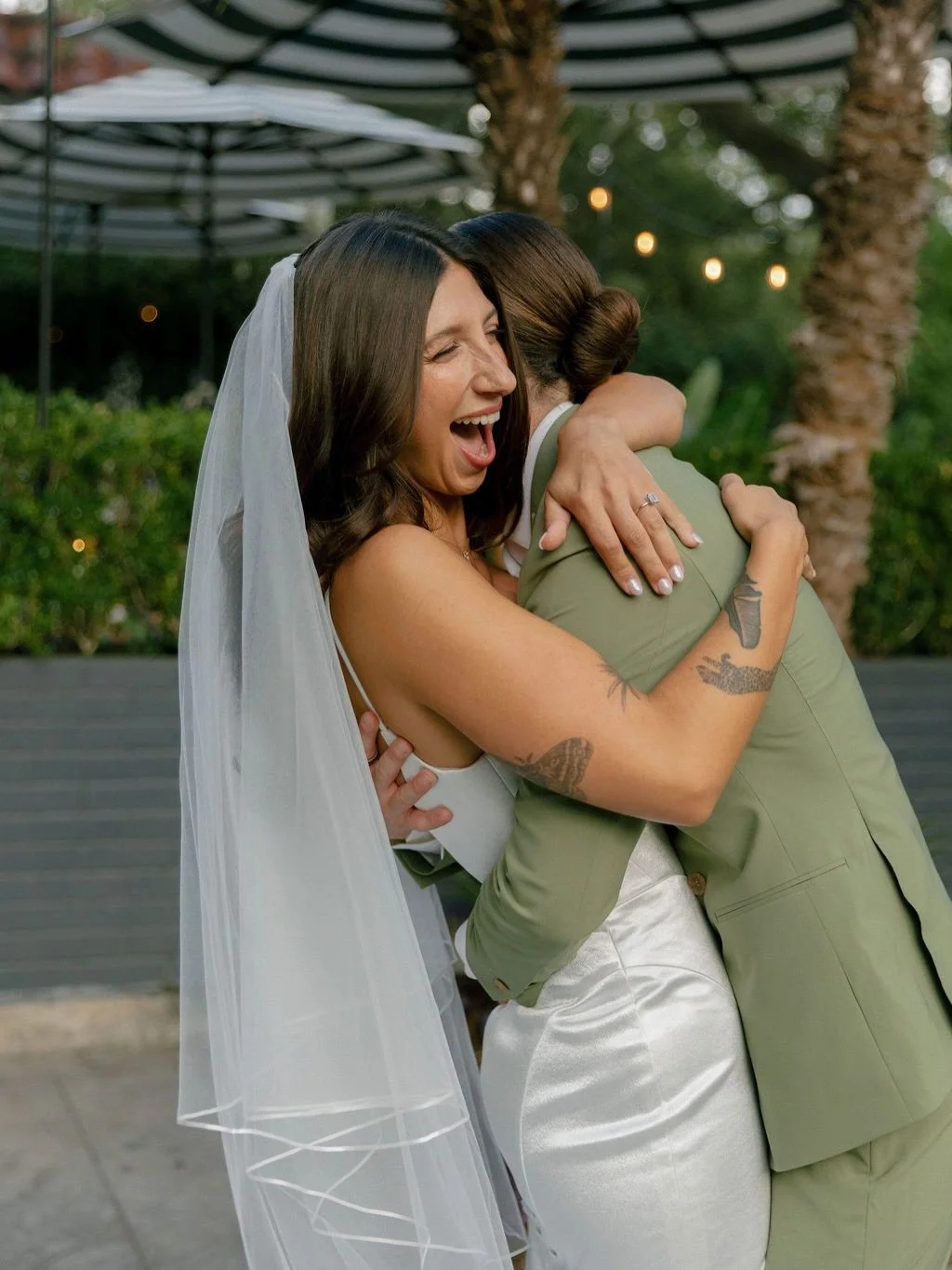 That &lsquo;Just Married&rsquo; feeling🥰

Brides: @allilebeouf &amp; @alpal924
Venue: @thechloenola
Wedding Planner: @irisandoakevents
Photographer: @gabriellehail
Florist: @leafandpetalnola
Rentals: @truevaluerental
Hair and Makeup: @palmaproartist