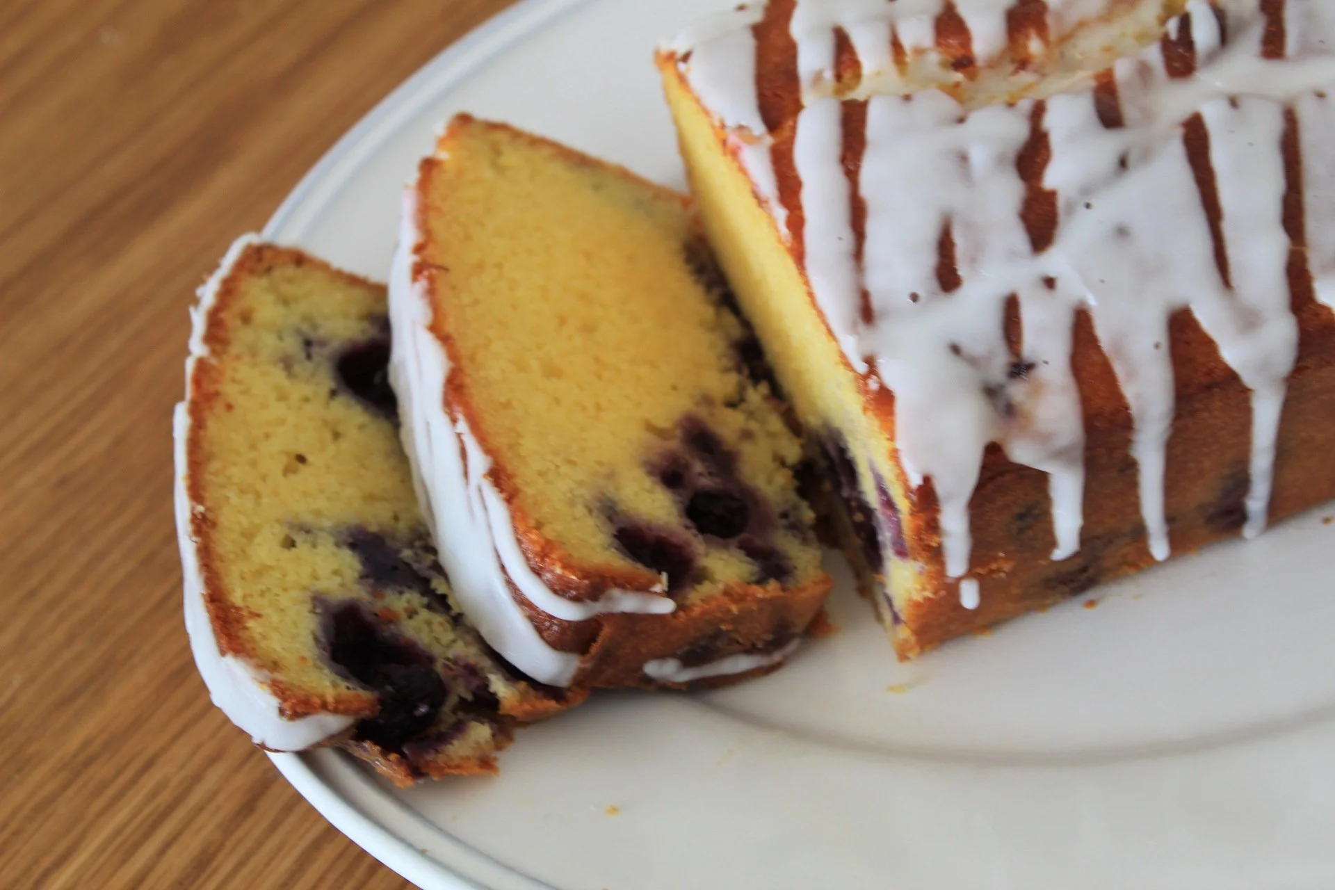 Panqué de Limón y Blueberry