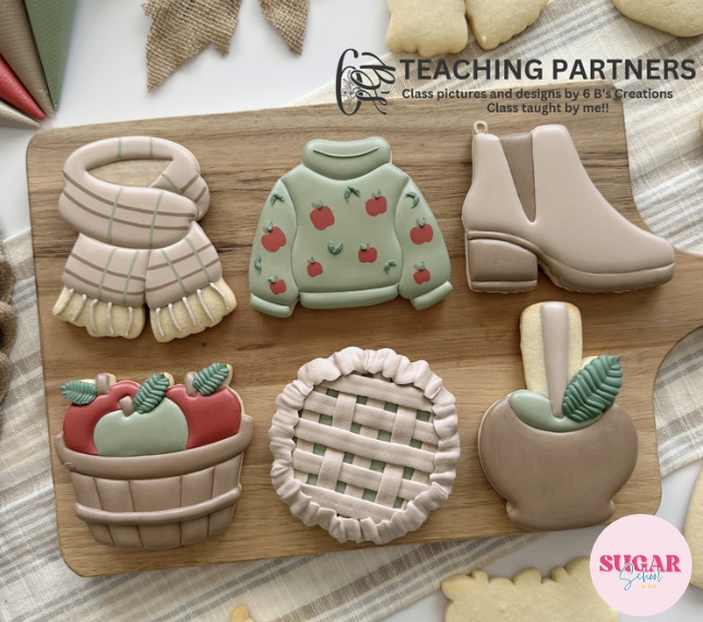 Autumn Apple Harvest Cookie Decorating Class at The Vine Room - 11/11