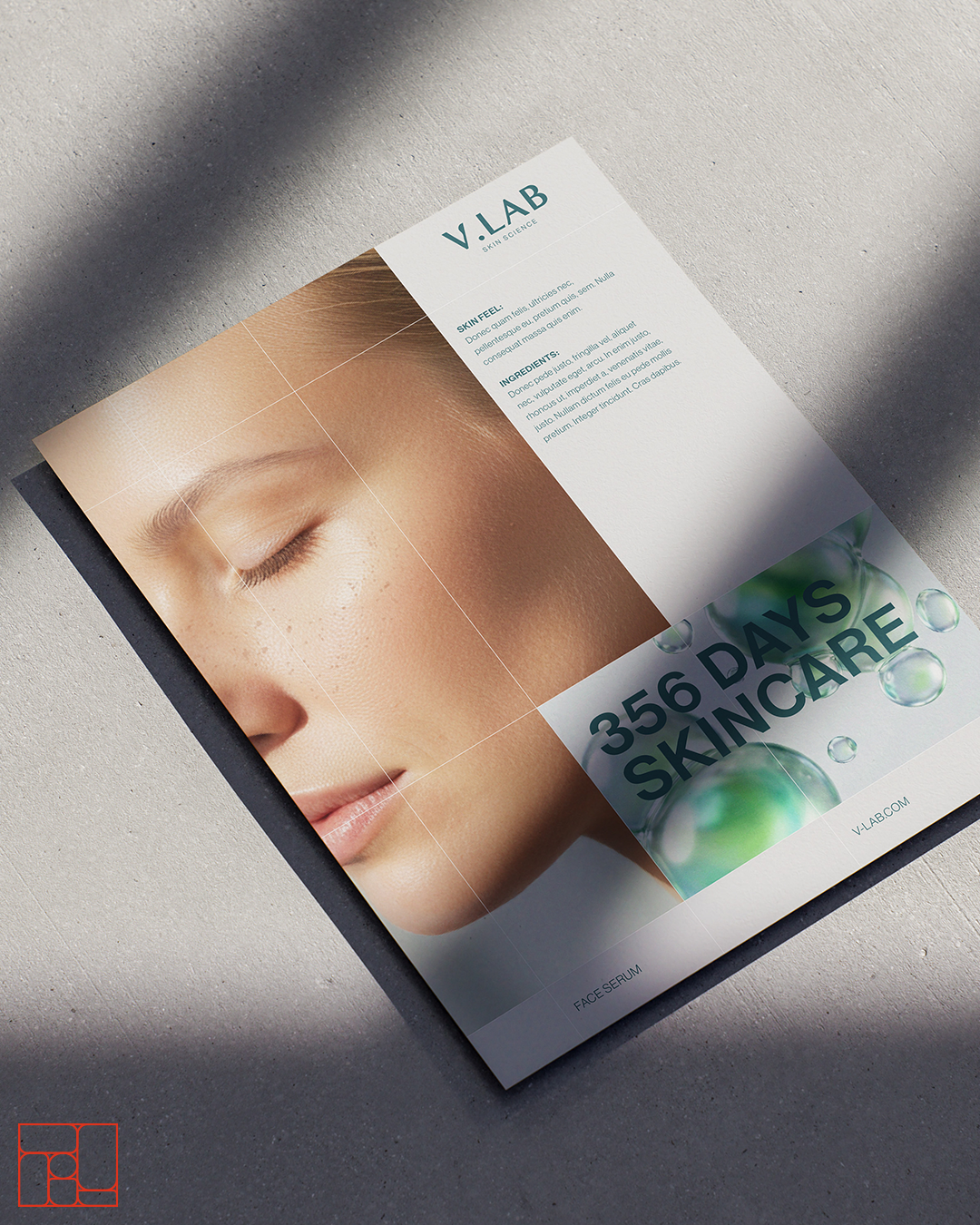 AI creative, science beauty skincare, art direction