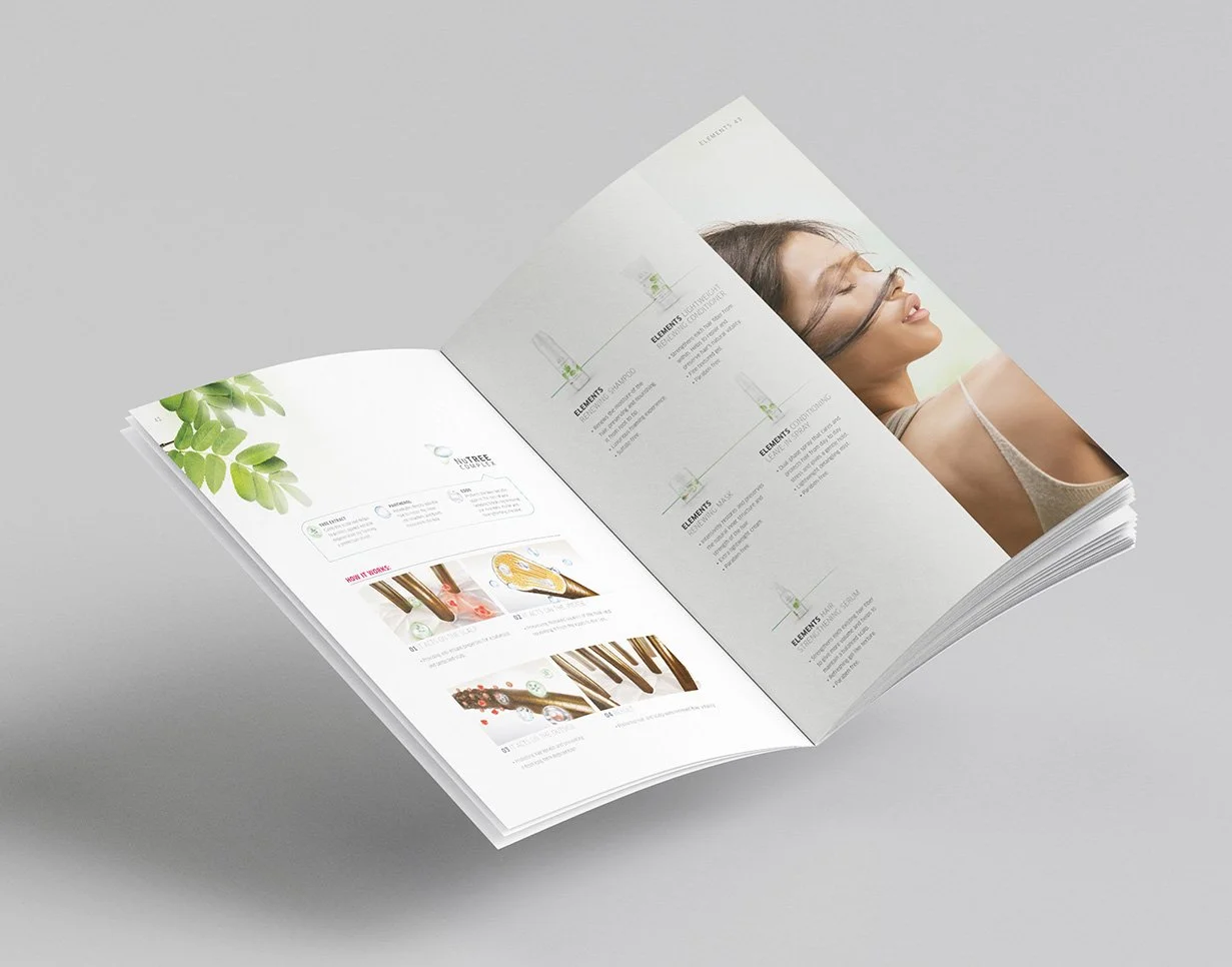 editorial, layout, design, beauty brand