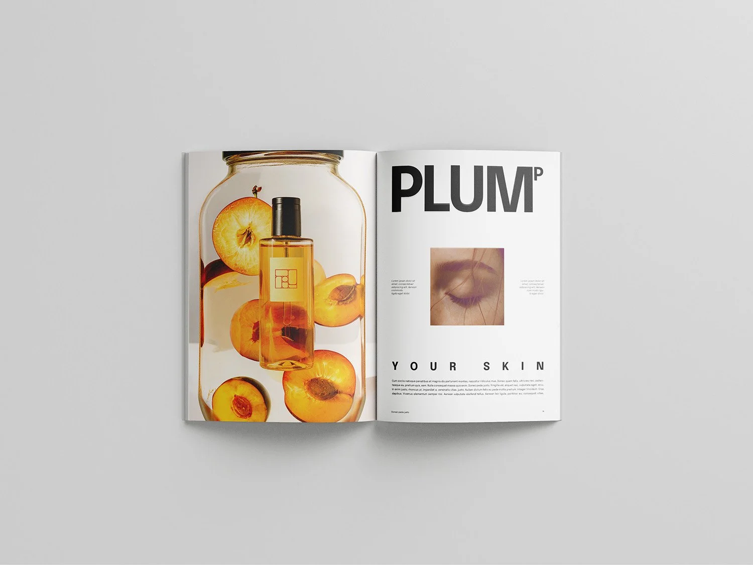 editorial, fermented skincare, art direction