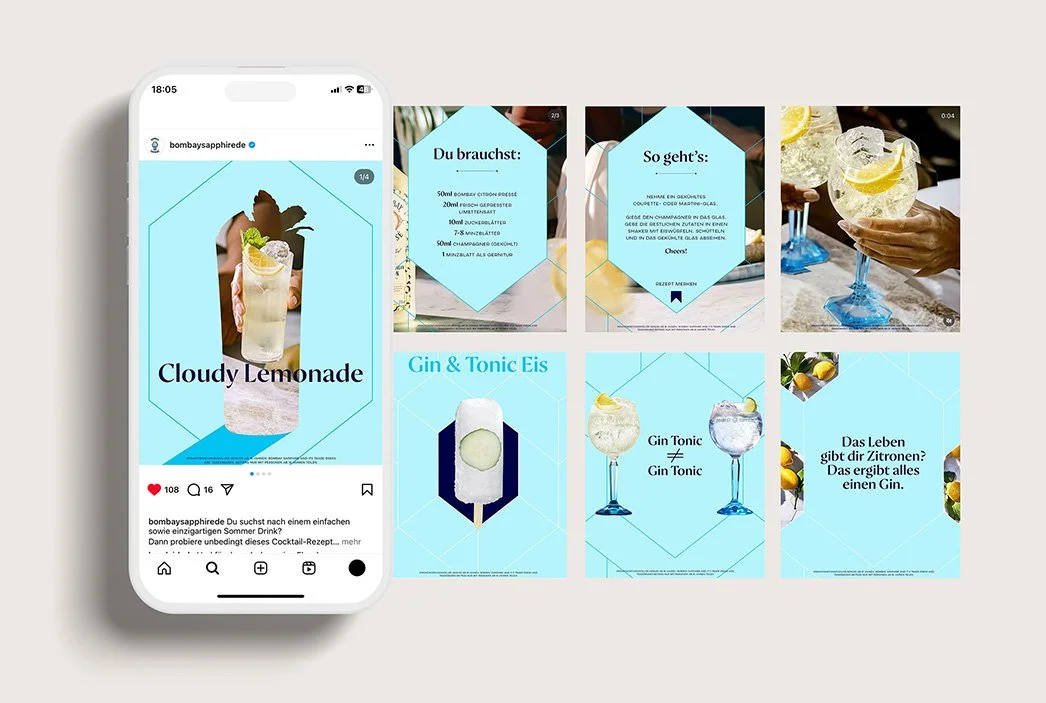 Content pillars social media, design, layouts, concepts