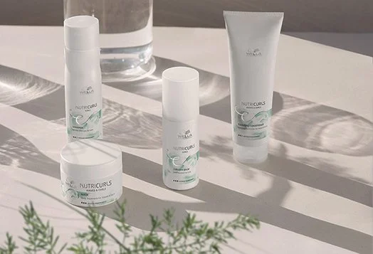 Content creation, hair products, bts images