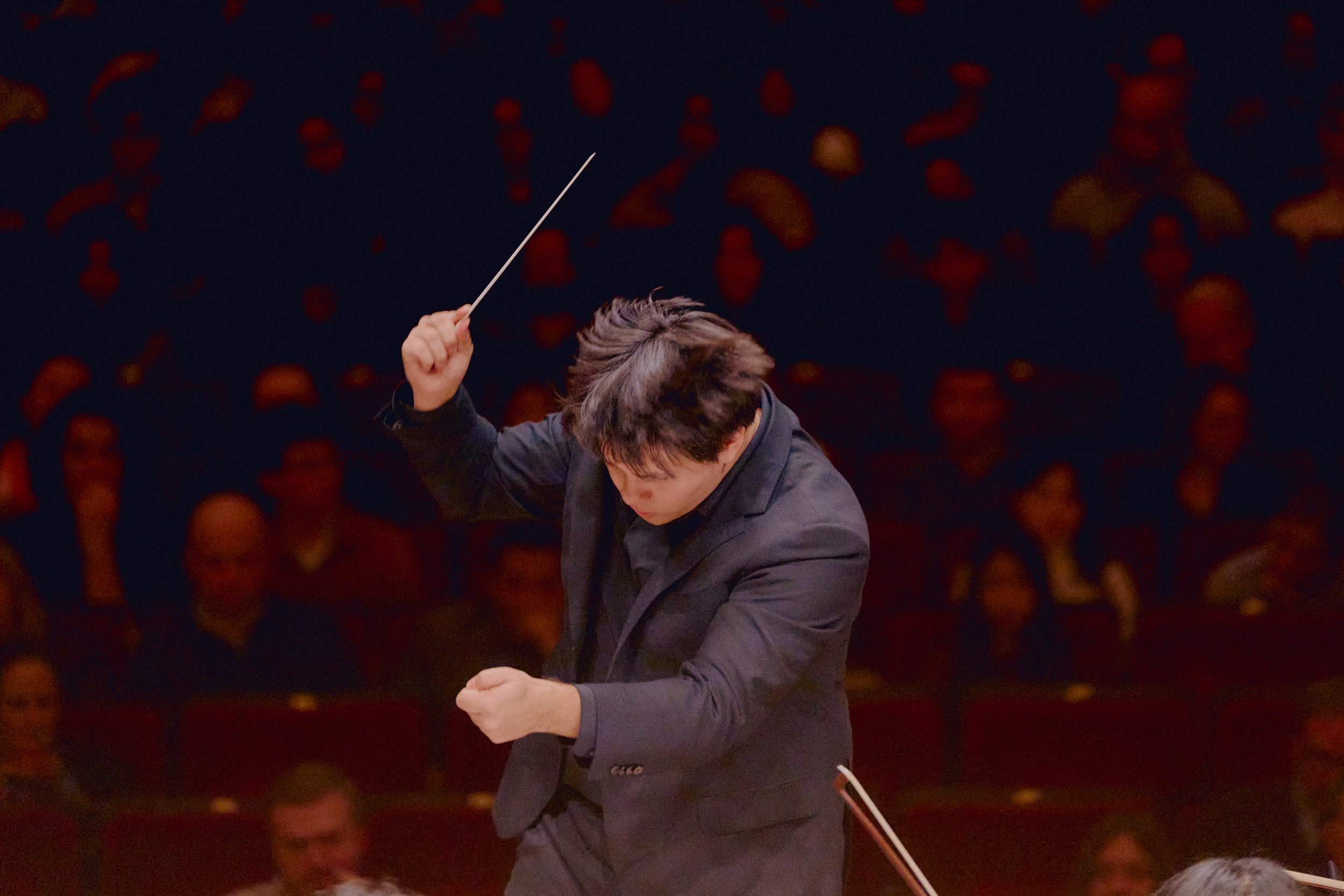 Conductor Adrian Rogers Conducting at Carnegie Hall