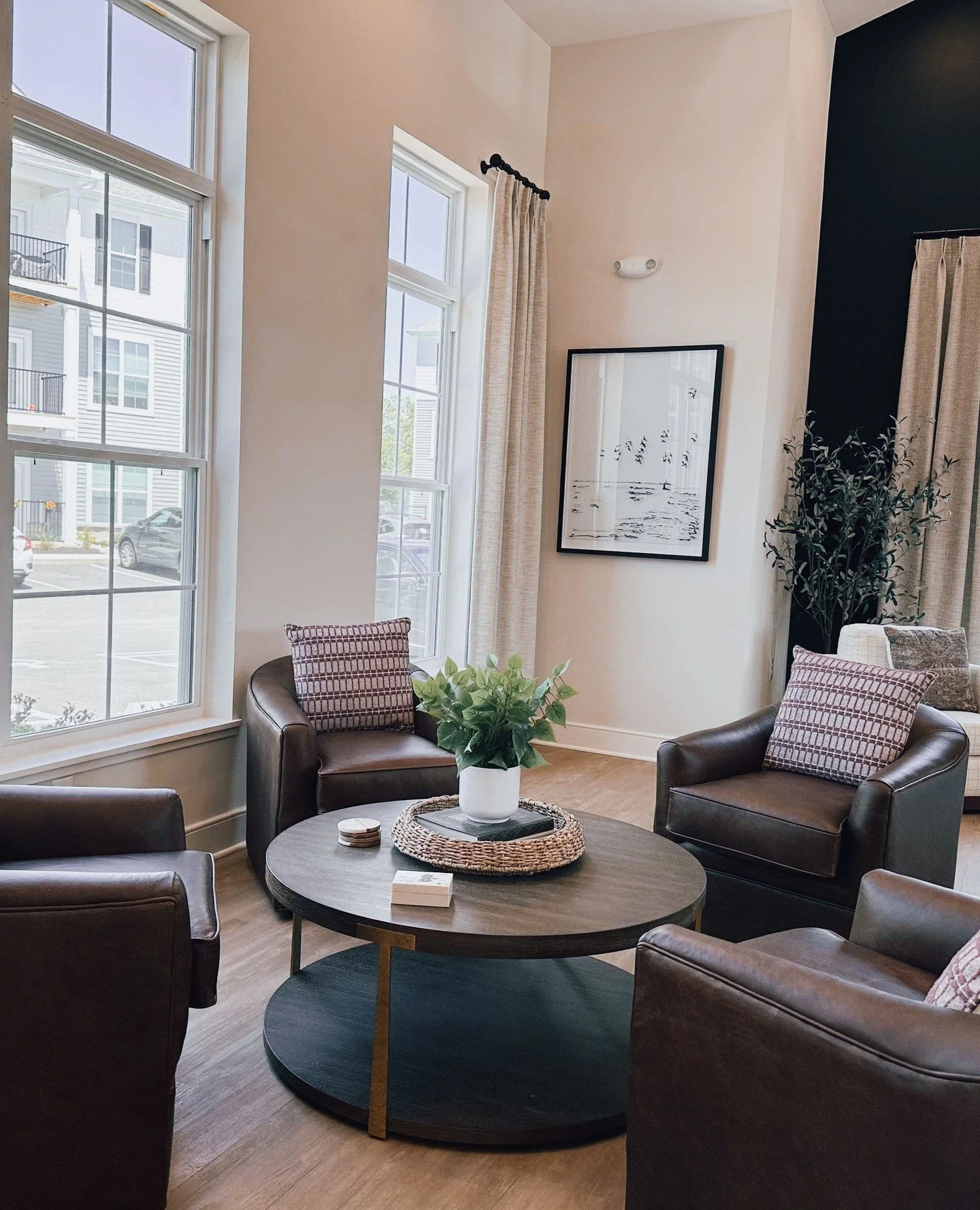 A cozy place to sip your morning coffee, get lost in a book, or simply relax ✨️