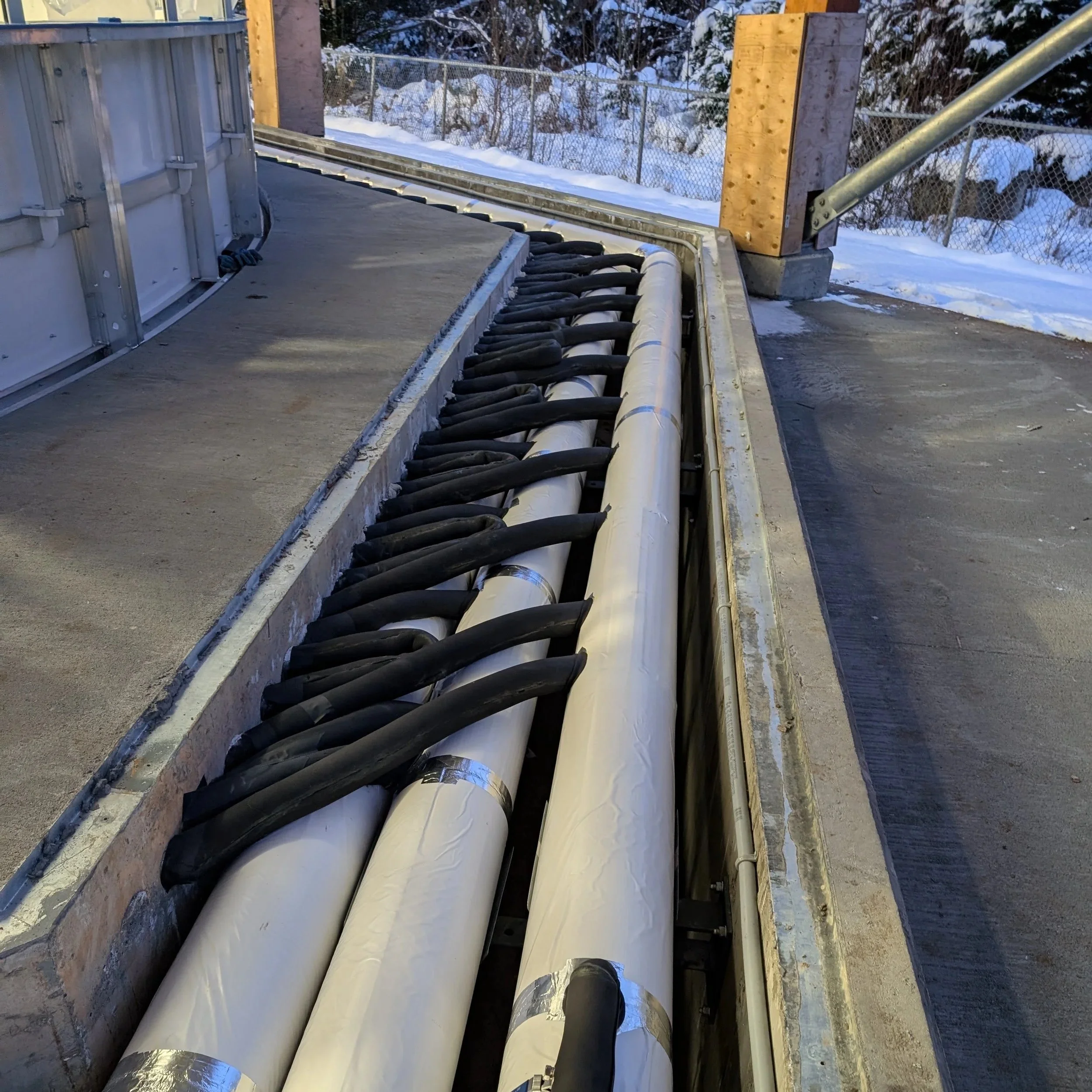 Patinoire extérieure de Saint-Gabriel de Valcartier