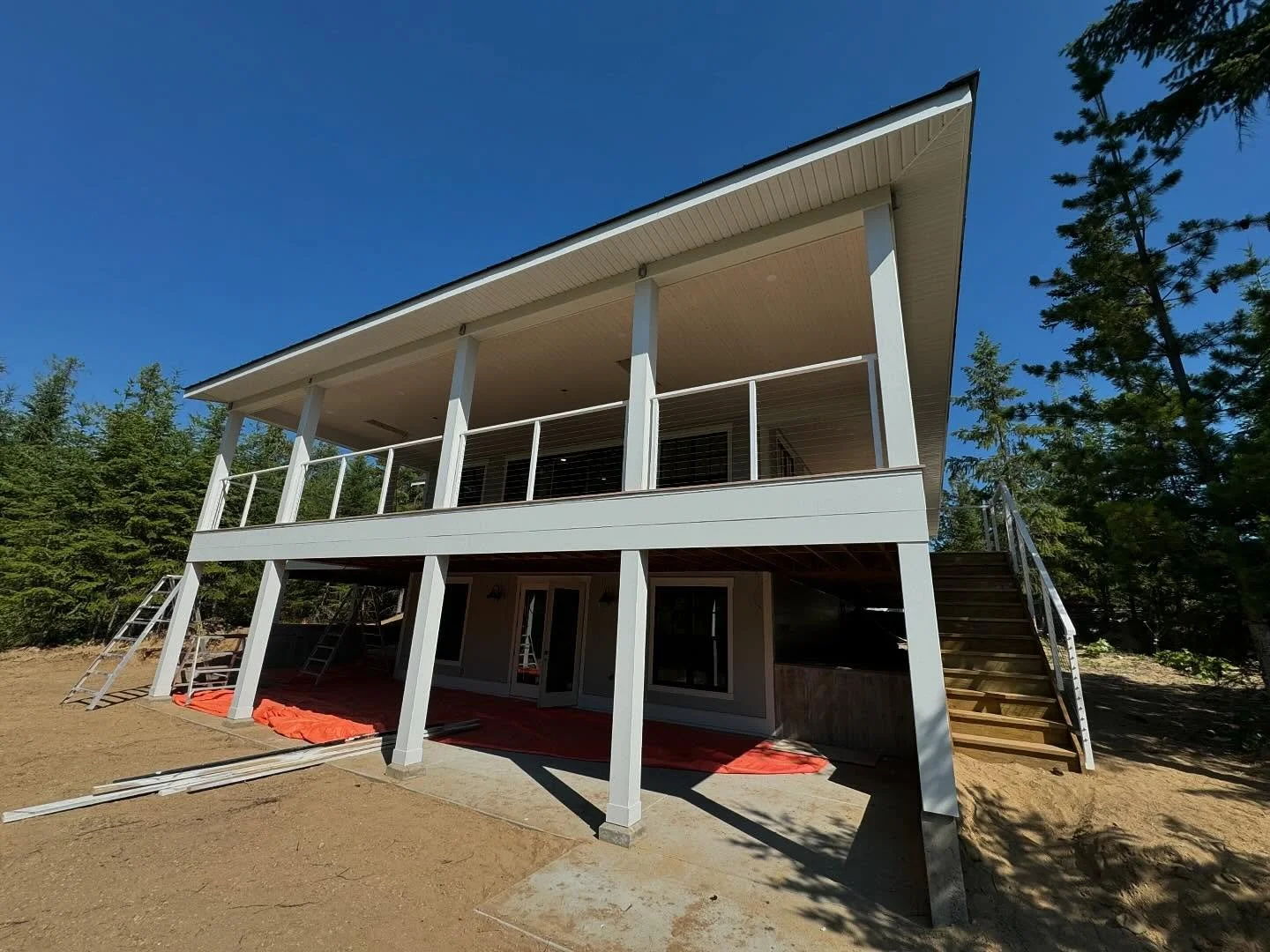 Why did the cable railing go to therapy?

Because it had too many emotional t-tensions!

Some more custom cable railings installed in the okanagan this summer! 
#Okanagan #OkanaganLiving #Custom #CNC #CableRailing #OkanaganConstruction