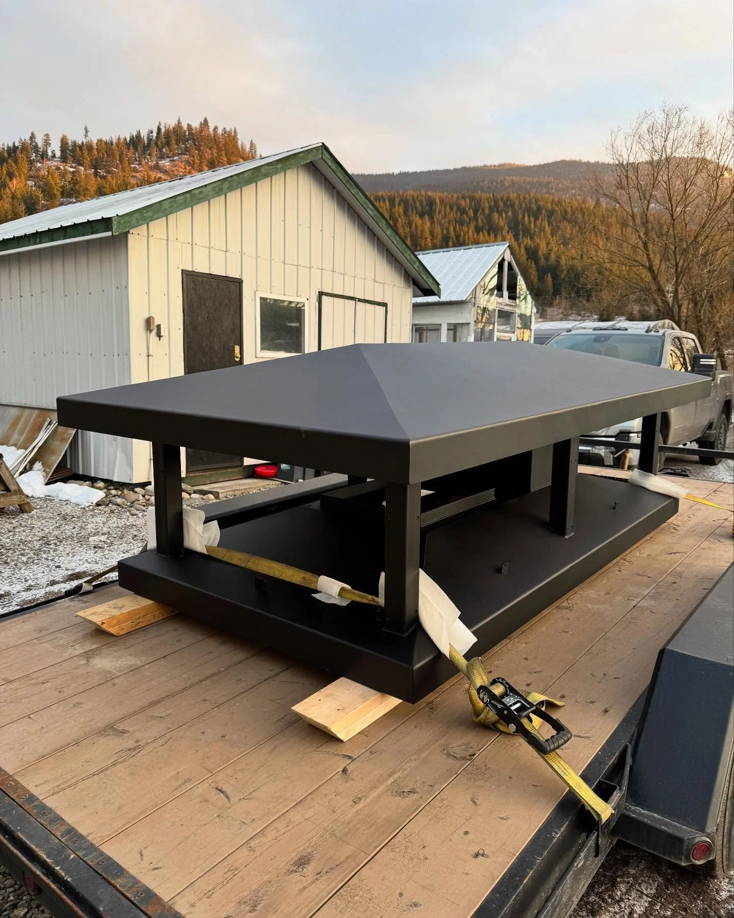 It&rsquo;s been non-stop in the shop lately! 🔥 From custom chimney caps to stair stringers, and now tackling a fire suppression bottle service station&mdash;we&rsquo;re all about precision and quality. Check out our new website to see more of what w