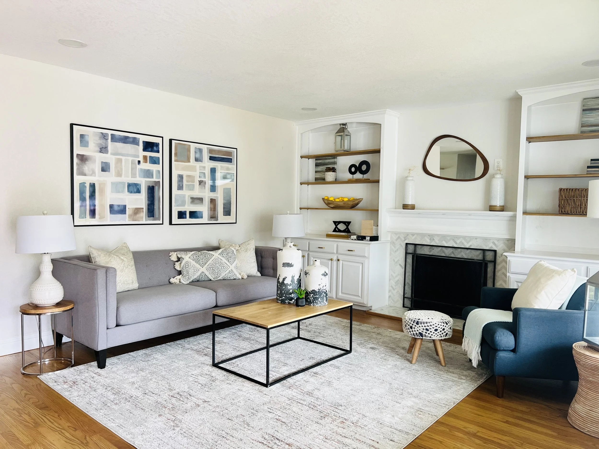 Erika Demshar Design living room