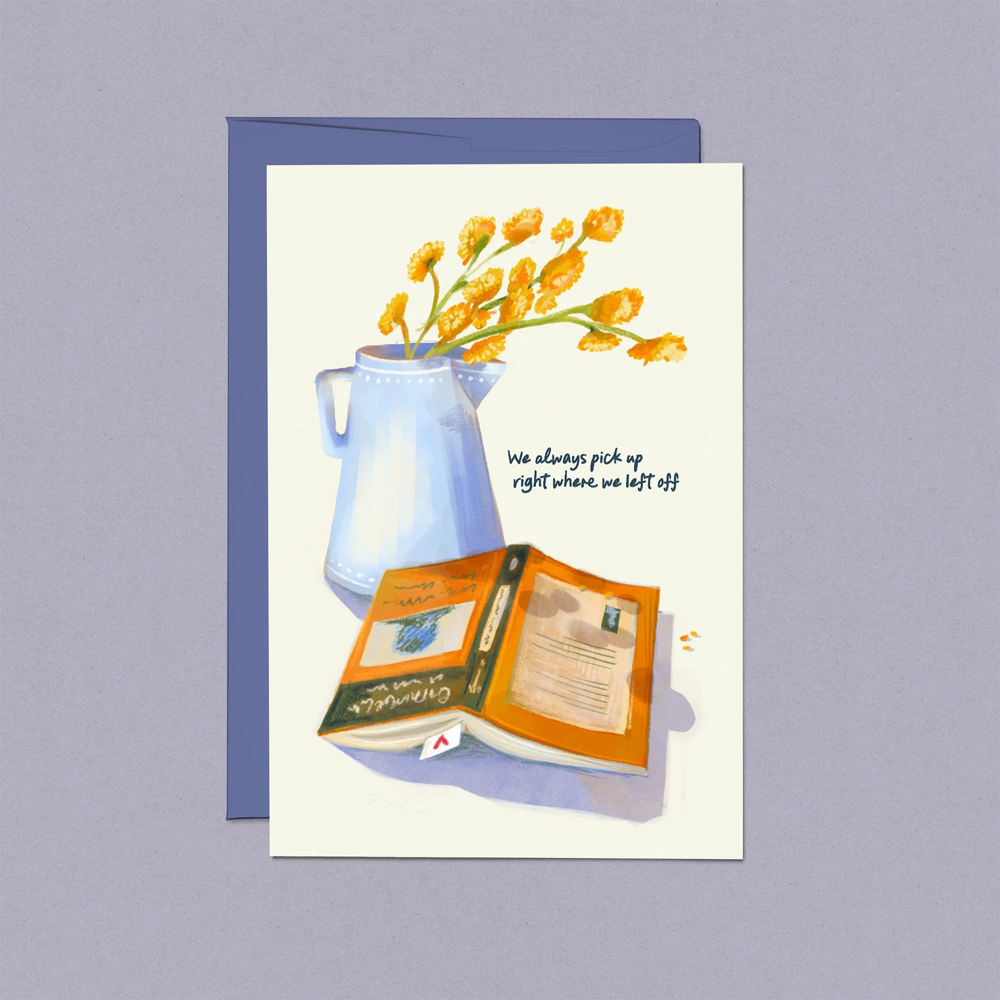 We always pick up right where we left off