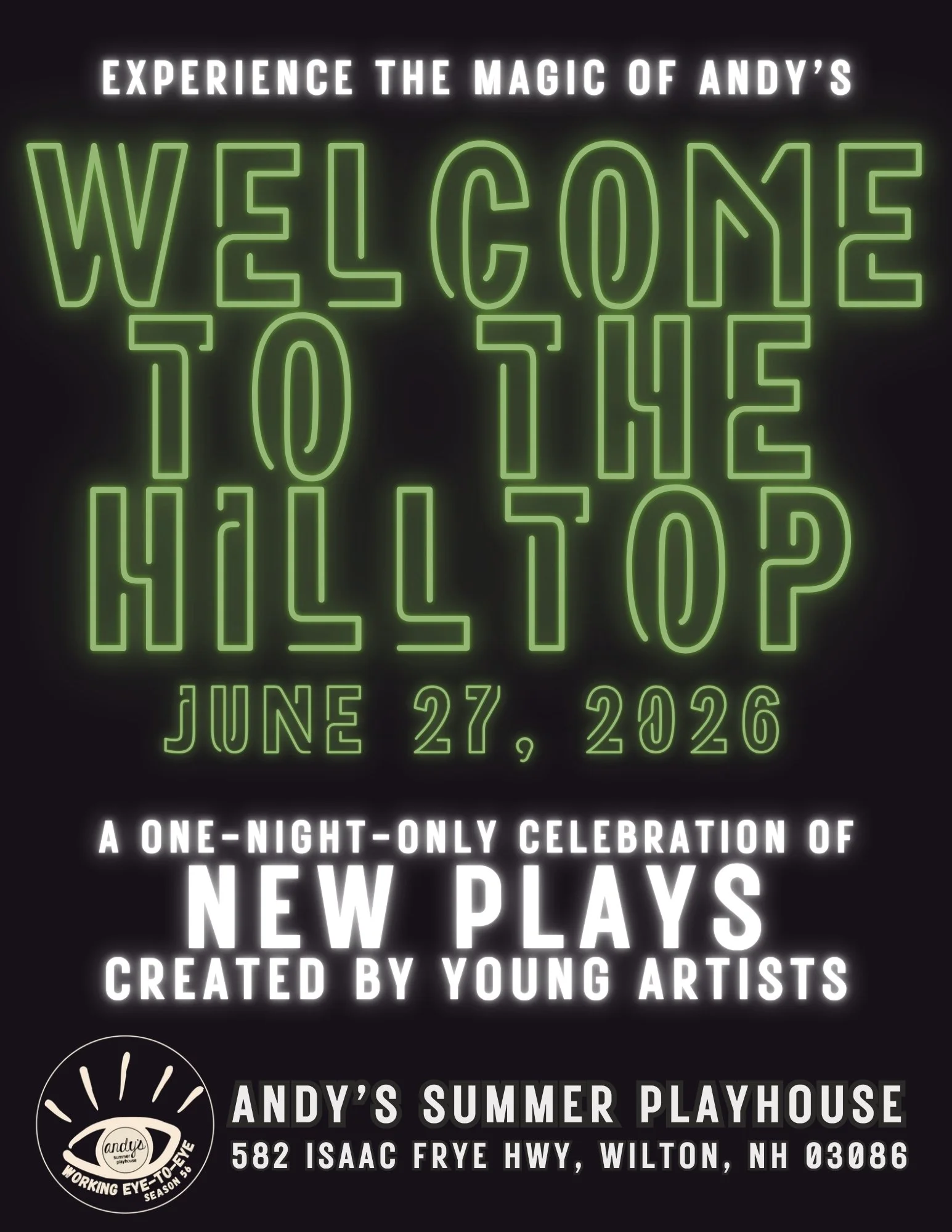 MERCH: Welcome to the Hilltop Poster
