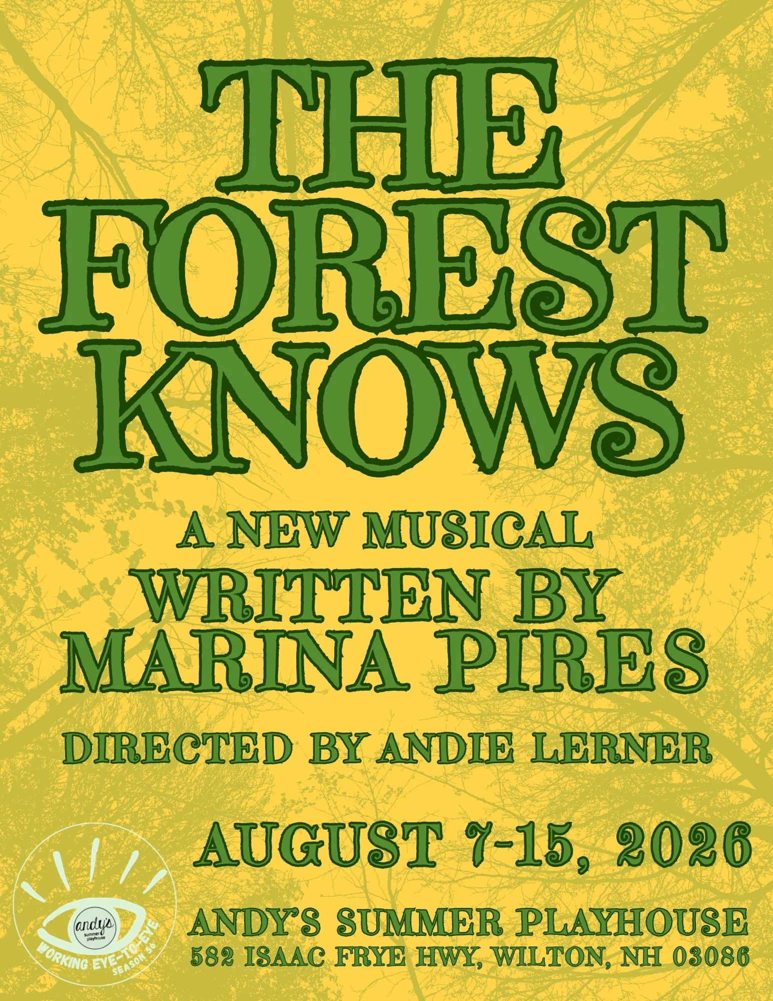 MERCH: The Forest Knows Poster
