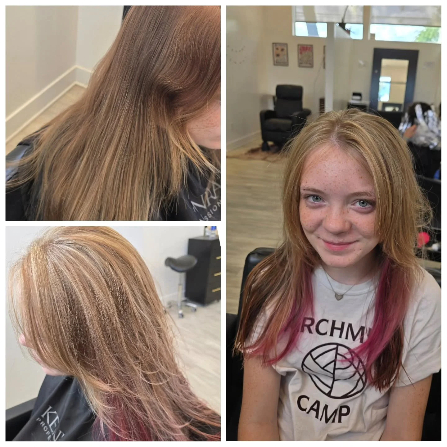 ✨ Back-to-school ready ✨ Fresh hair for this beautiful 7th grader&mdash;looking confident, stylish, and ready to take on the year! 💕✂️📚
Hair by Jennifer 

#BackToSchoolHair #FreshLook #JuniorHighStyle #BackToSchoolReady #ConfidenceStartsHere #HairT
