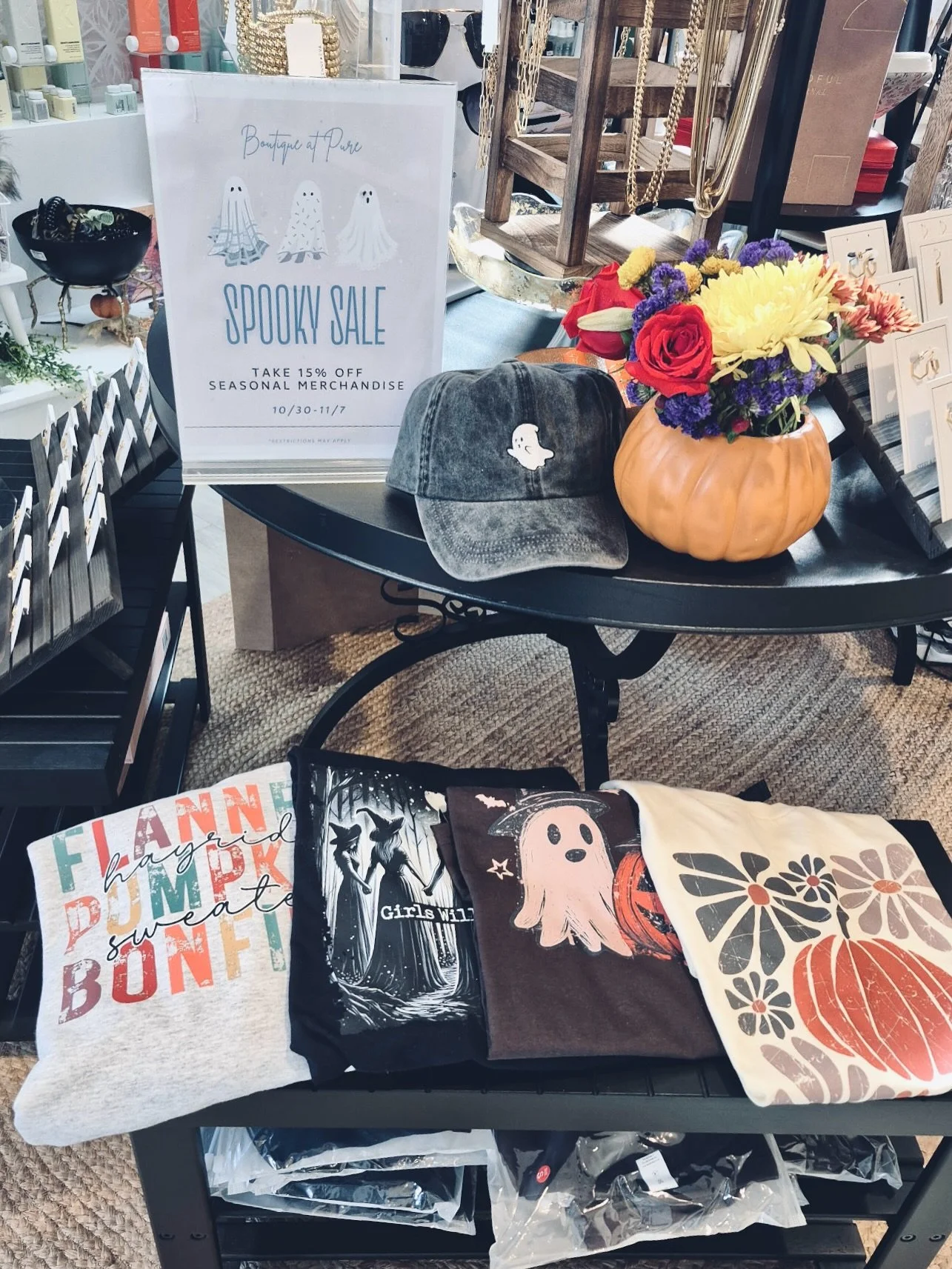 Our next door neighbors at @woodlandheightsapartments dropped off these beautiful Fall flowers at the salon! 🩵

Looking for beautiful apartments in Portage or Kalamazoo, close to everything you love? Check them out!

&amp; don&rsquo;t forget to take