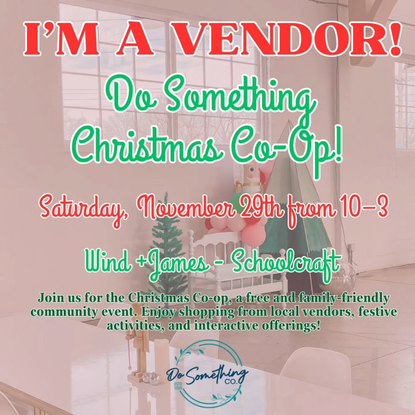 🎄Mark your calendars for Small Business Saturday! 🌟 We&rsquo;ll be joining an amazing lineup of local shops and makers for a festive Christmas shopping event you won&rsquo;t want to miss. 🎁✨ We can&rsquo;t wait to see everyone, share our latest ho