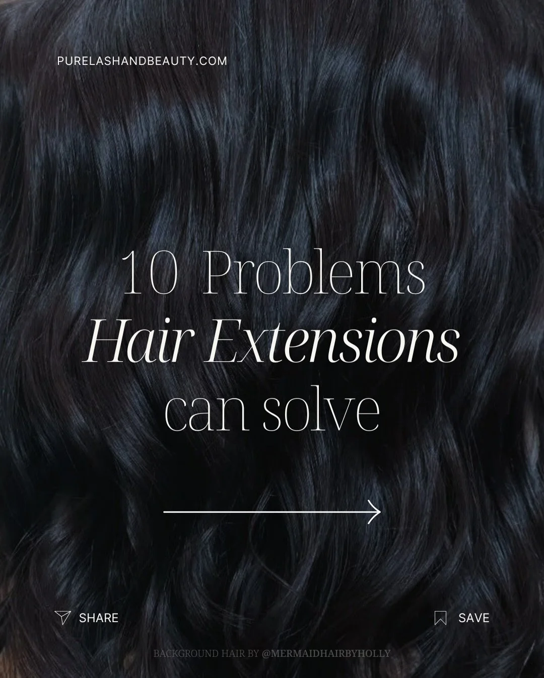 &mdash;𝟏𝟎 𝑷𝒓𝒐𝒃𝒍𝒆𝒎𝒔 𝑯𝒂𝒊𝒓 𝑬𝒙𝒕𝒆𝒏𝒔𝒊𝒐𝒏𝒔 𝑪𝒂𝒏 𝑺𝒐𝒍𝒗𝒆&mdash;
If your hair feels thin, flat, slow to grow, hard to style&mdash; Extensions can give you instant confidence, volume, and length while keeping your natural hair safe.