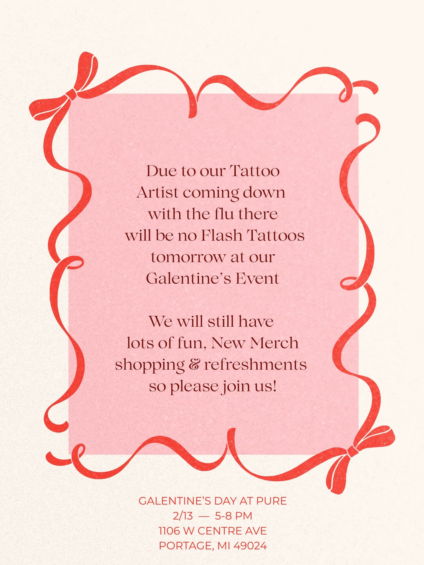 Galentine&rsquo;s Day announcement for our event on Friday 2/13 5-8p!

#galentinesday #beautyeventkalamazoo #valentinesdayboutiqueshopping #valentinesday #galentinesdayportagemi