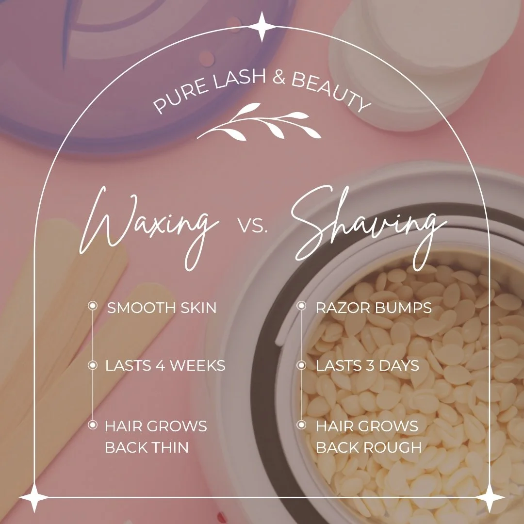 Waxing vs. shaving &mdash; your skin deserves the smoother choice 

Ready to ditch the razor and glow longer? 💗
Book your wax with our Wax Expert Brooke T. @blushed.bybrooke and feel the difference

#bodywaxingspecialist #bodywaxexpert #bodywaxingpo