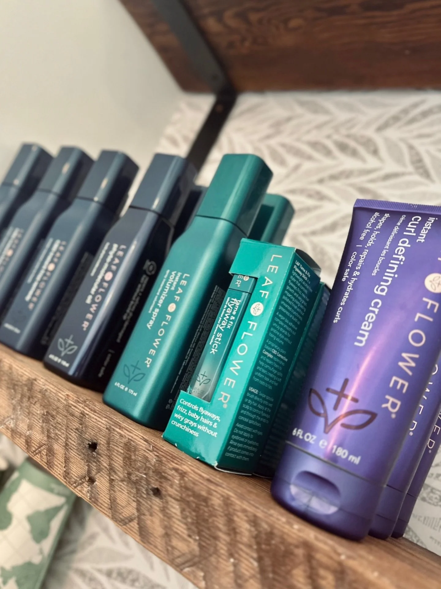 We now carry Leaf+Flower at Pure Lash &amp; Beauty&mdash; a Vegan friendly, Cruelty-Free, stylist-developed hair care line featuring a proprietary CBD Corrective Complex to enhance hair health, shine, and manageability. 

Their products are sulfate-f