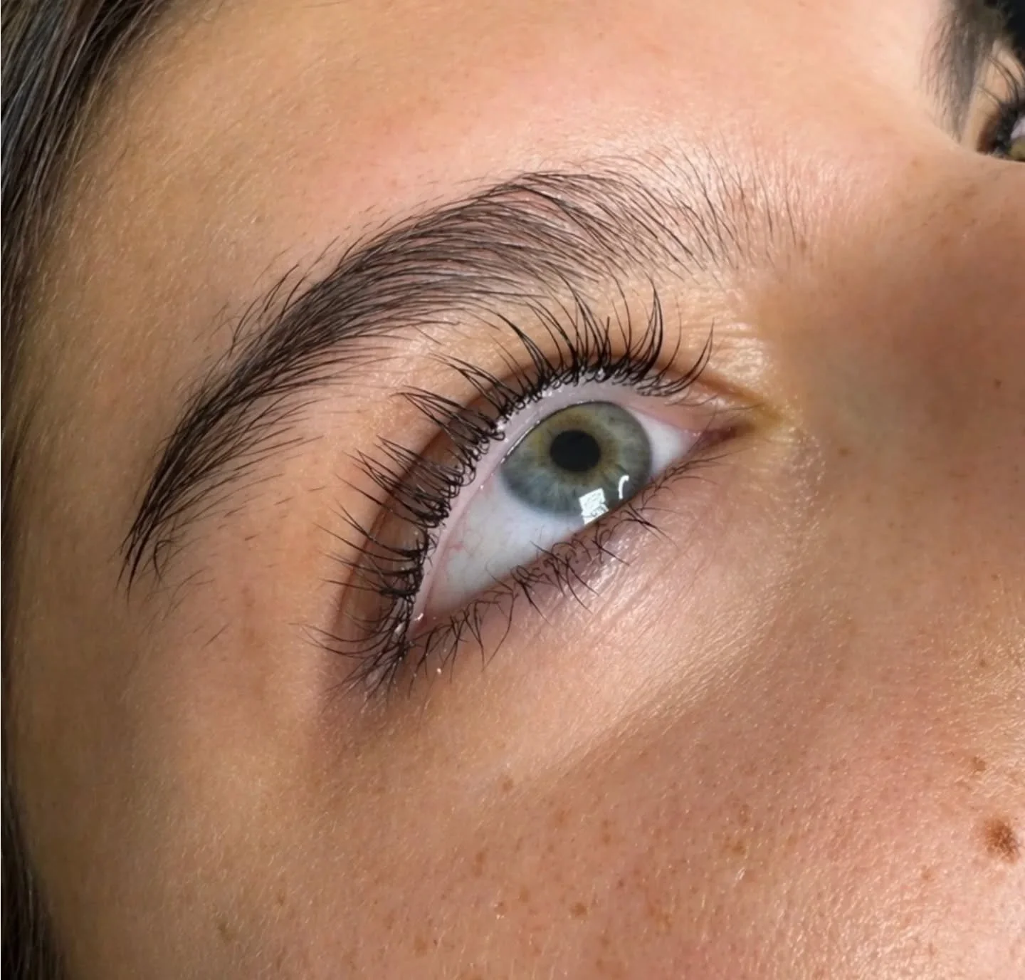 Korean Lash Lift &amp; Tint = lifted, curled and darker lashes from root to tip!🤍

Book your next lash lift appointment with @blushed.bybrooke for stunning results! ✨️ 

#koreanlashlift #lasheslasheslashes #lashlove 
#portagemi #portagemisalon