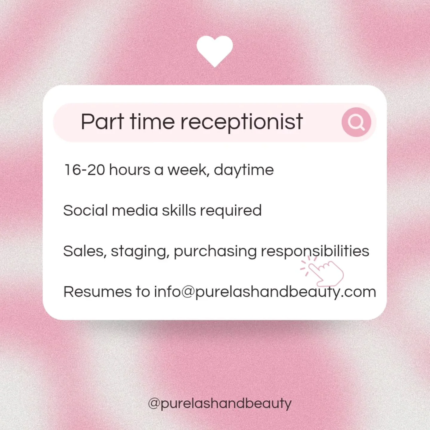We're Hiring!!!!