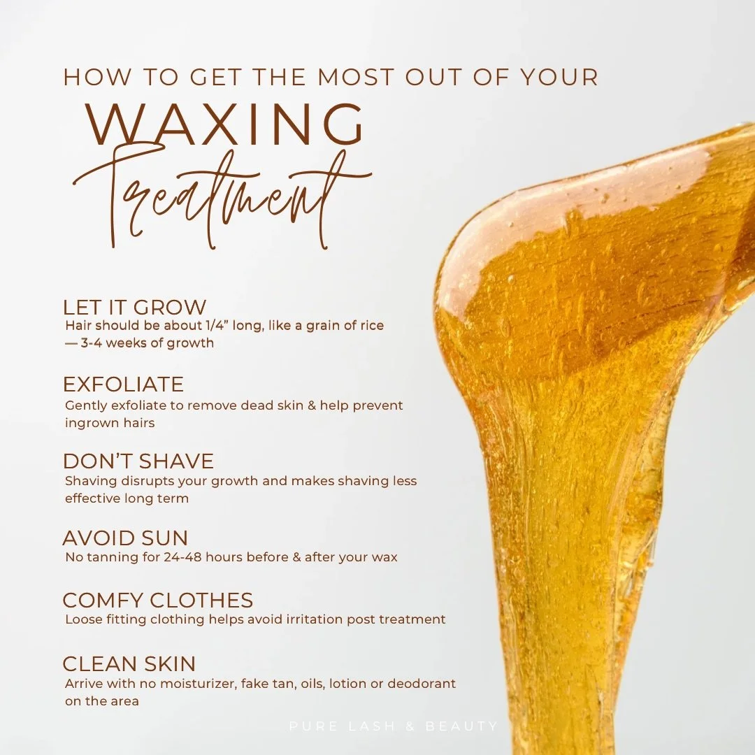 Get the most out of your next wax with us by following this advice&mdash; due for your next wax? Let our wax experts take care of you, our booking link is in our bio 🤍

#bodywaxing #bodywax #bikiniwax #legwax #lipwax