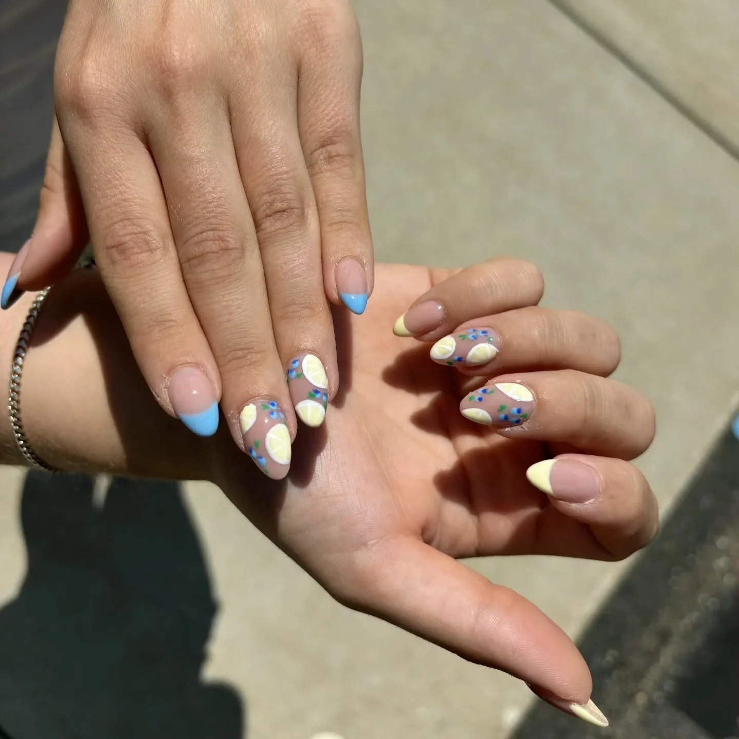 A fresh set is always in season, but summer nails hit different.🍋🫐

Book your nails appointment with @jasmines.nail.bar to get summer ready!☀️

#summernails☀️ #freshnails💅 #cutenails #portagemisalon #portagemi
