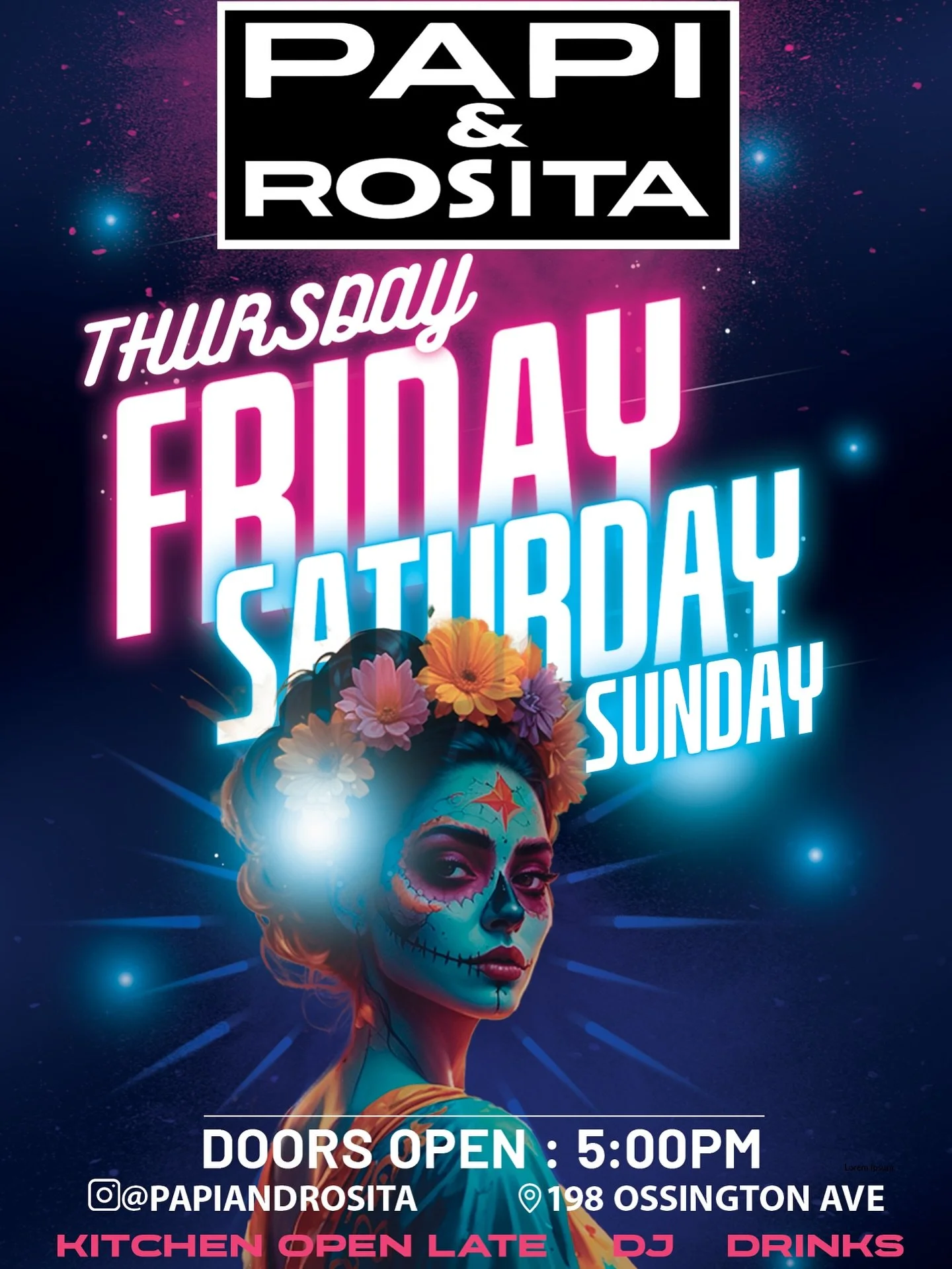 Ready to party this weekend?! 🎉#PapiandRosita