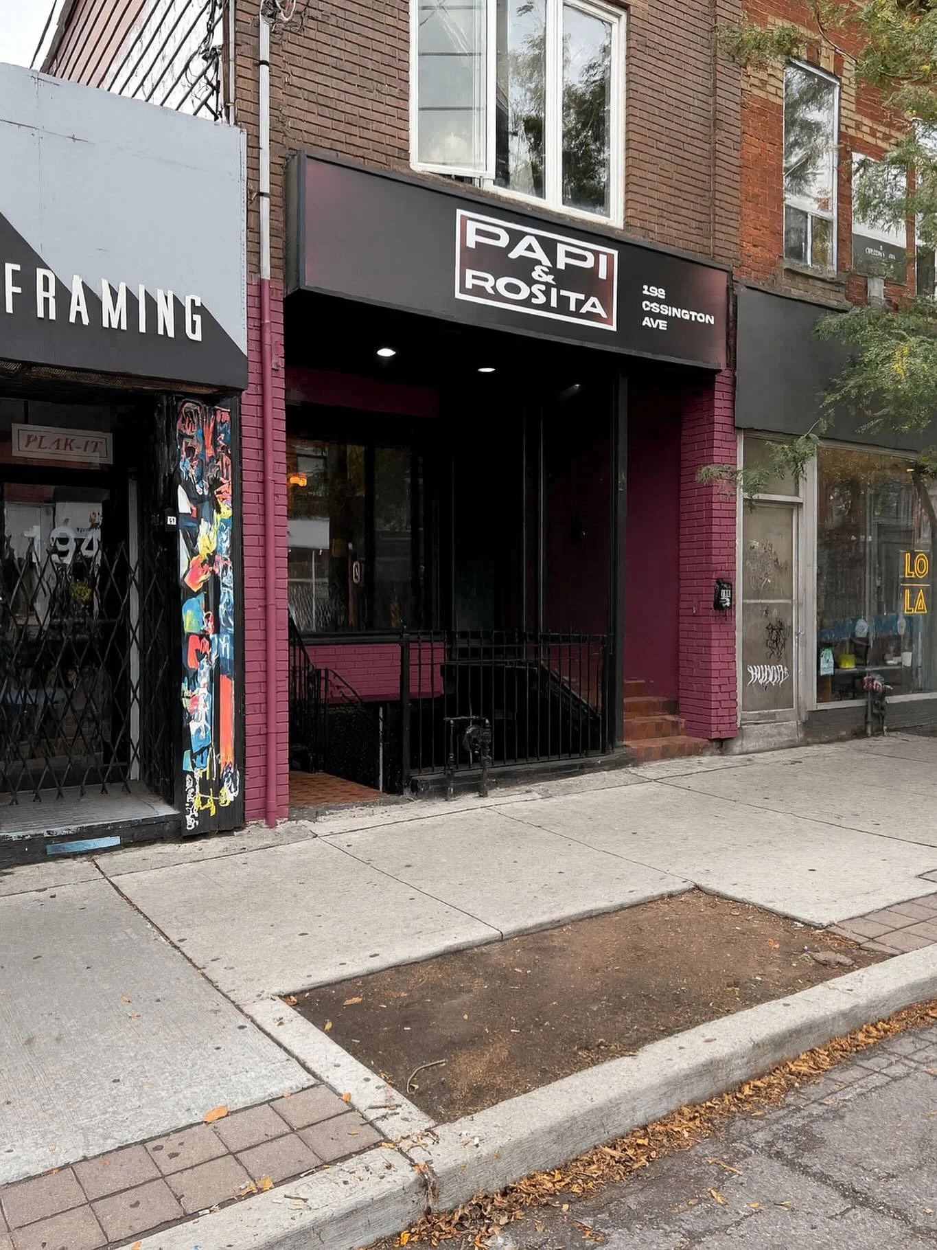 198 Ossington Ave. Thursday to Sunday. 5pm to late!
