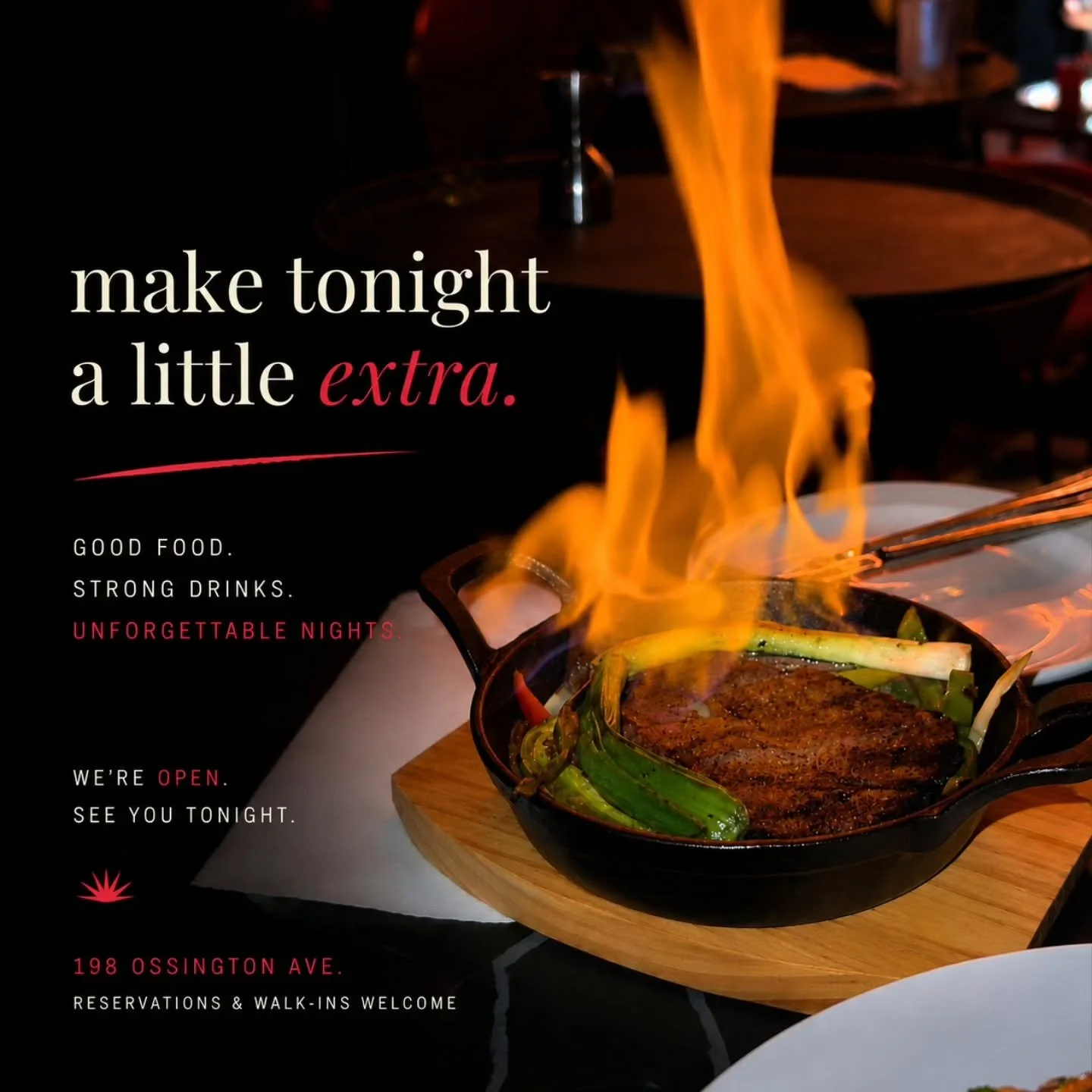 We all need a little extra in our lives 😏 See you tonight!
