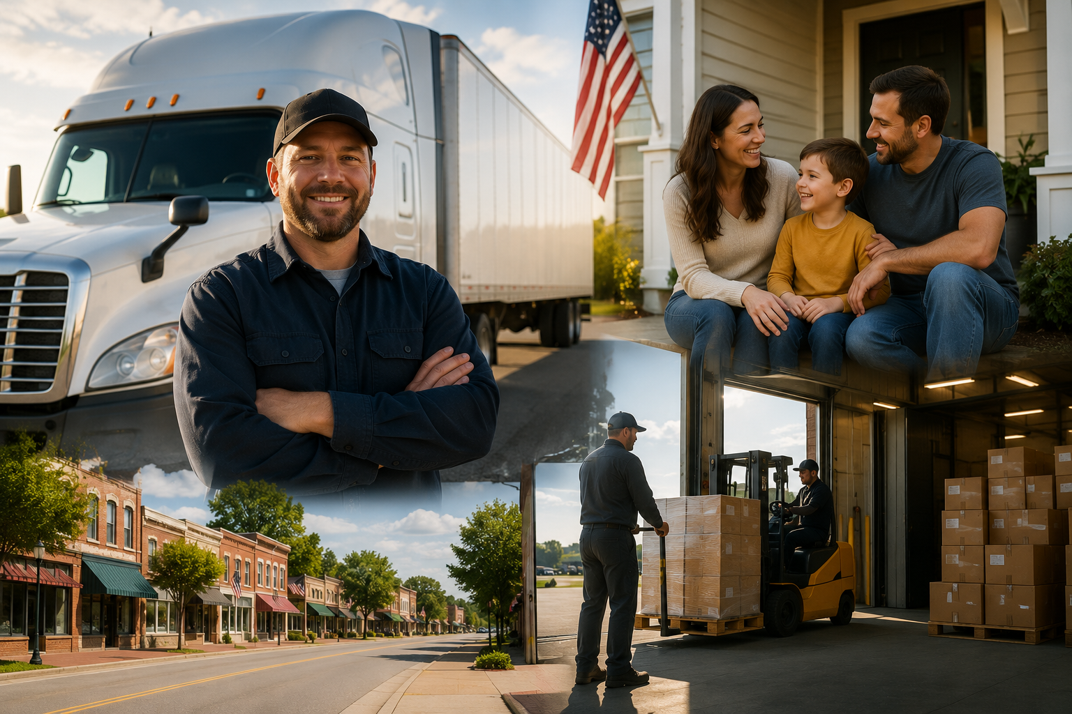 How Local Trucking Companies Help Families and Businesses Thrive