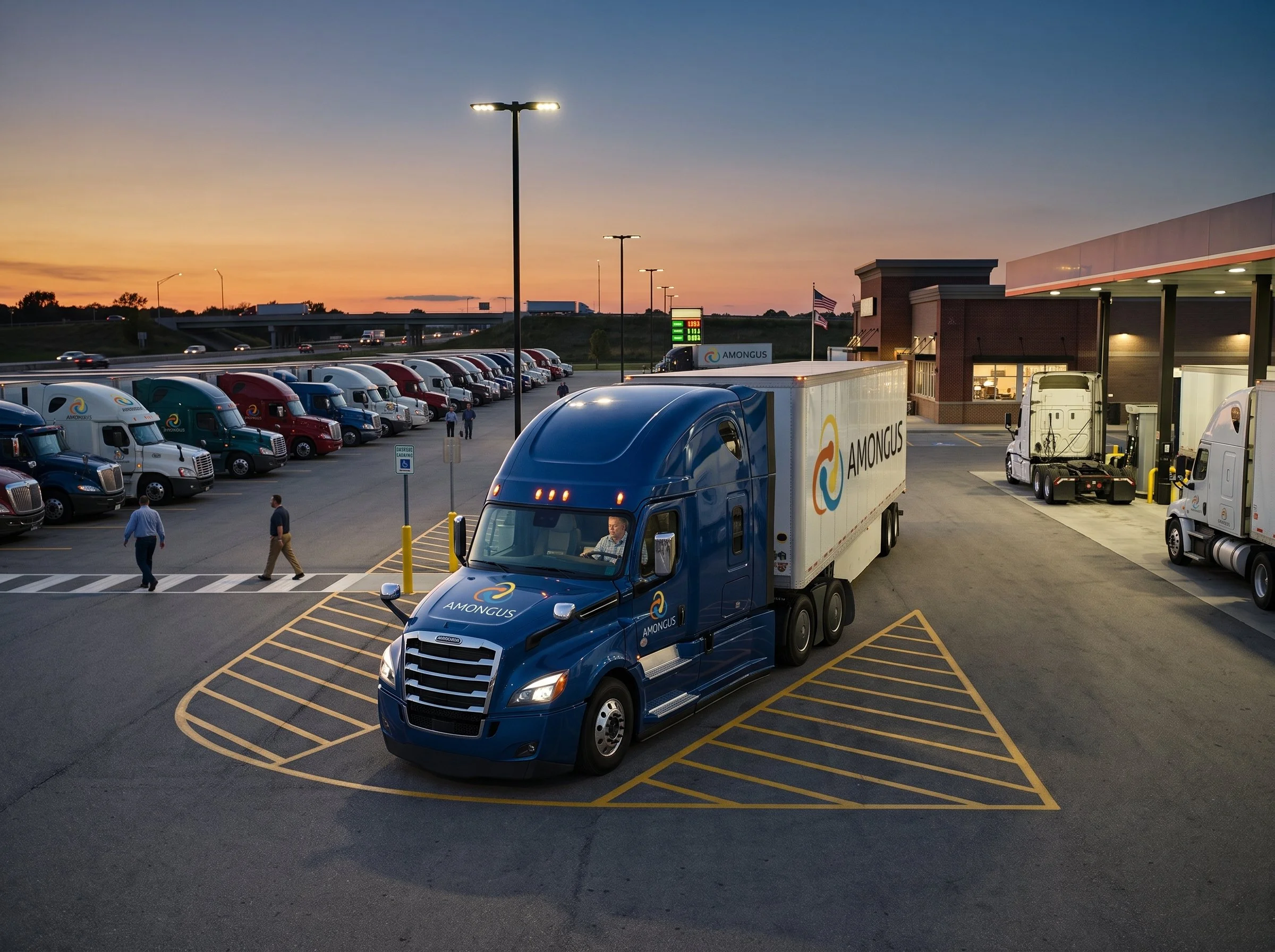 7 Truck Stop Etiquette Rules Every Professional Driver Should Know