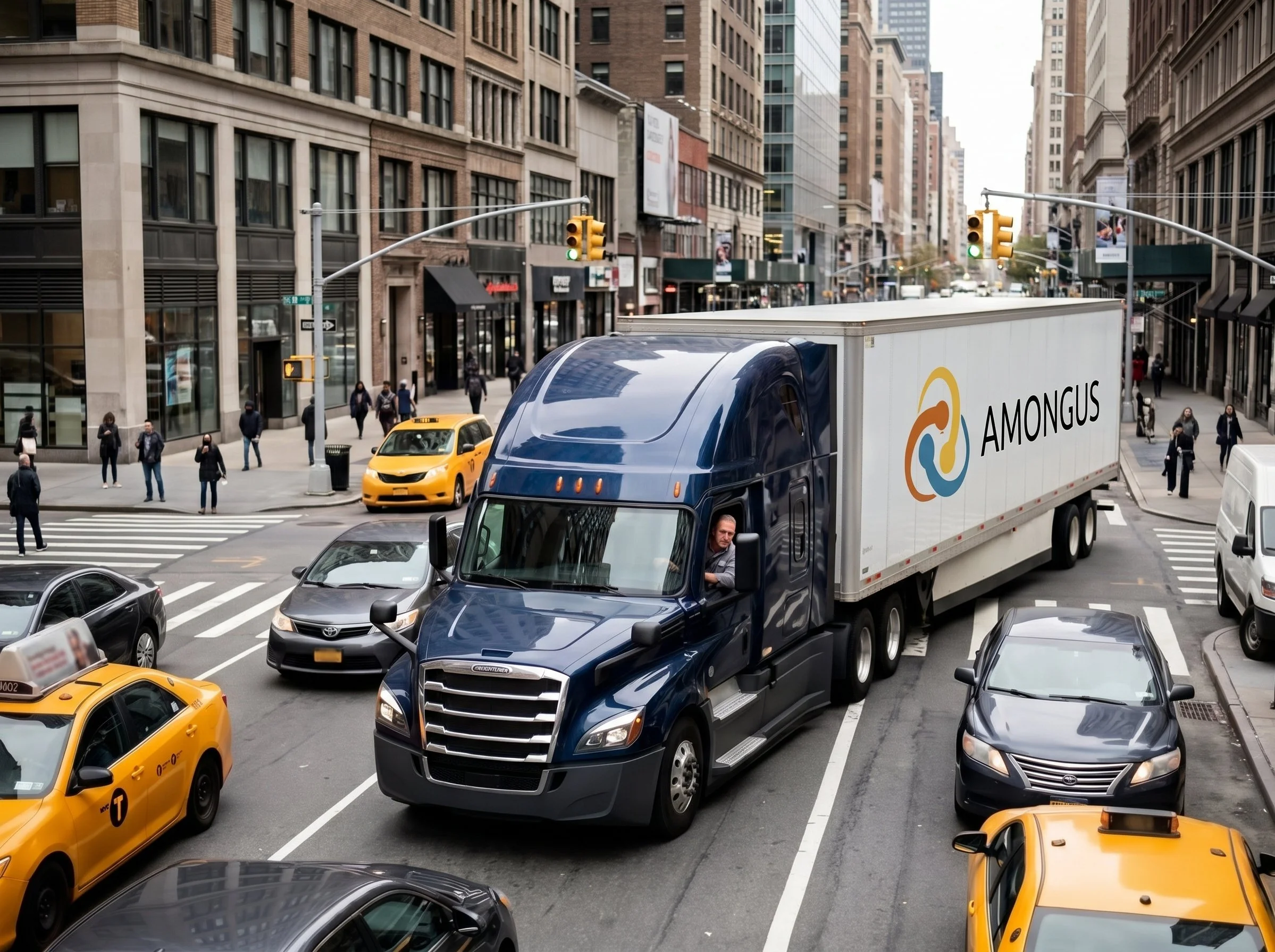 How Truck Drivers Can Stay Safe in Heavy City Traffic