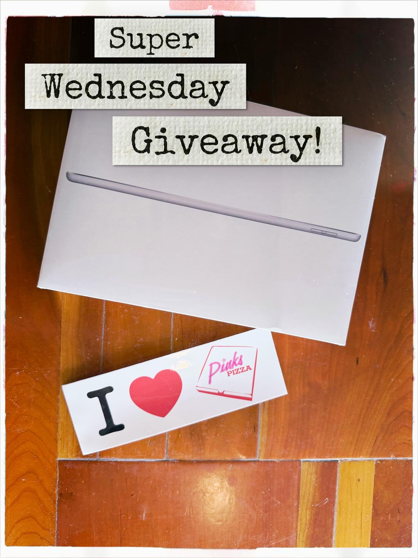 Another dough room discovery Giveaway! iPad (7th gen)..like share follow to enter!! 🍕🖖