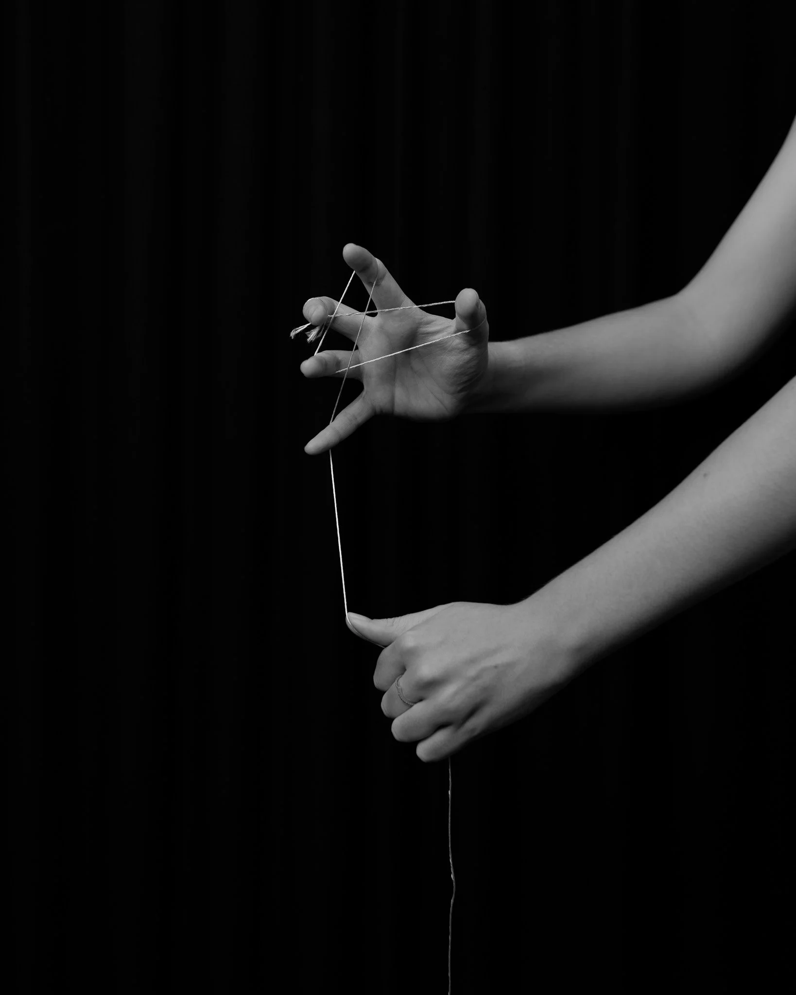 Hands Making a Pentagram, 2024