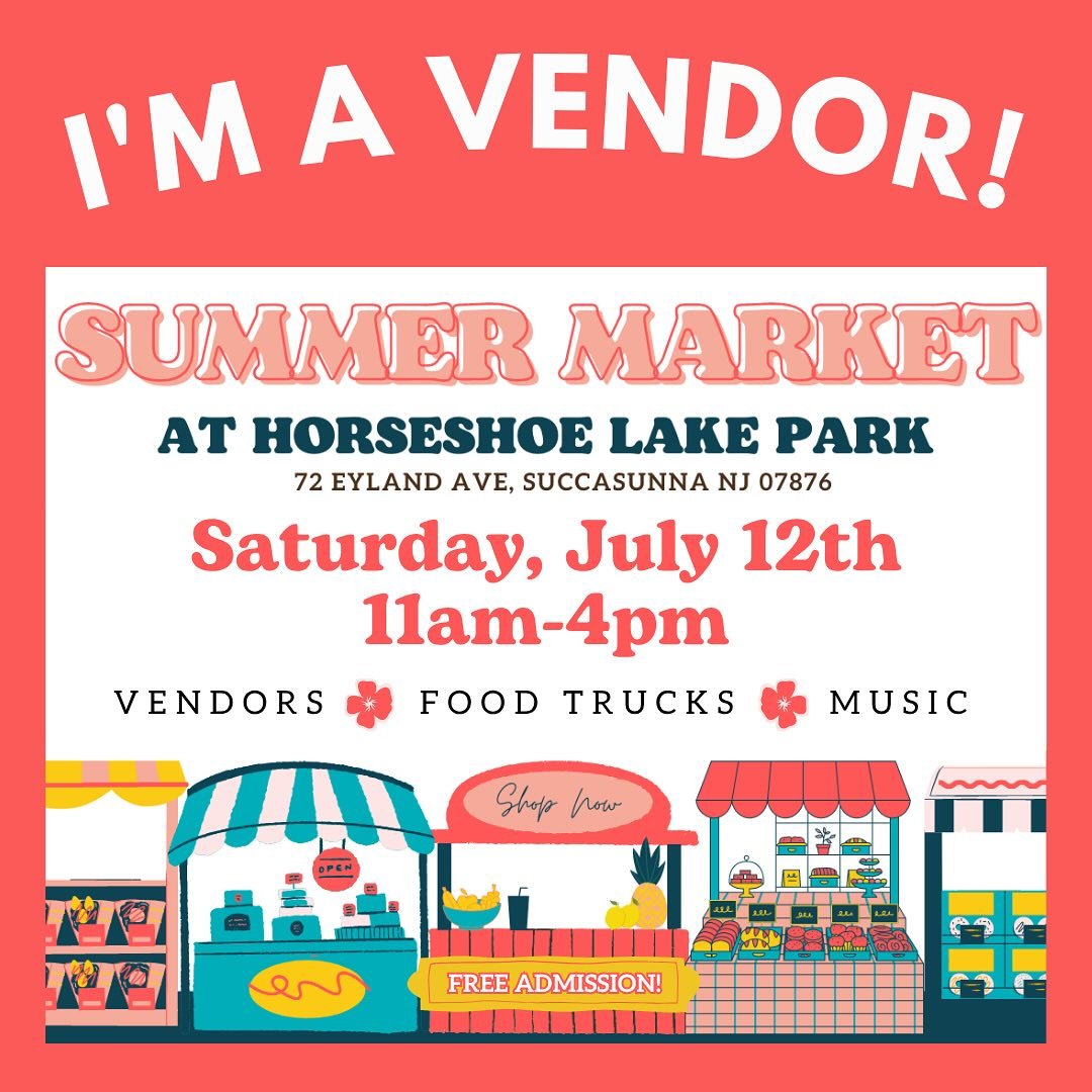 Handmade, heartfelt, and headed to Horseshoe!
Catch Stitch & Timber Co. this Saturday, July 12 at Horseshoe Summer Market — our very first time vending this fun NJ event!
We’d love to see you there! 💛🧵🪵
#madeinnj #handmadegifts