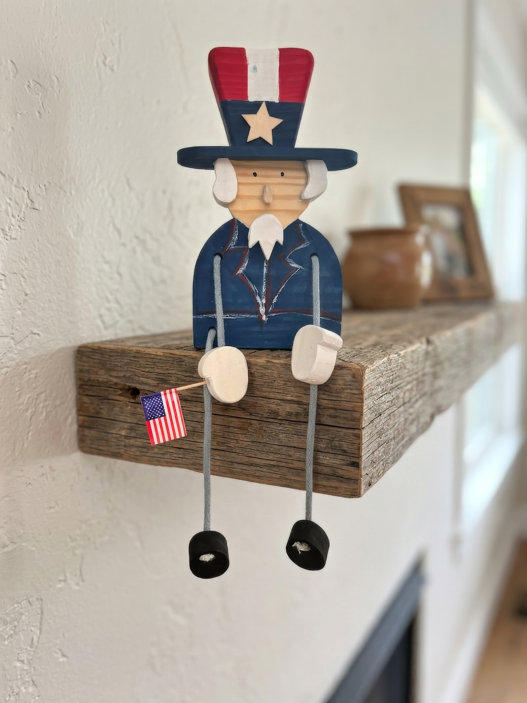 Uncle Sam Shelf Sitter (250th Birthday Edition)