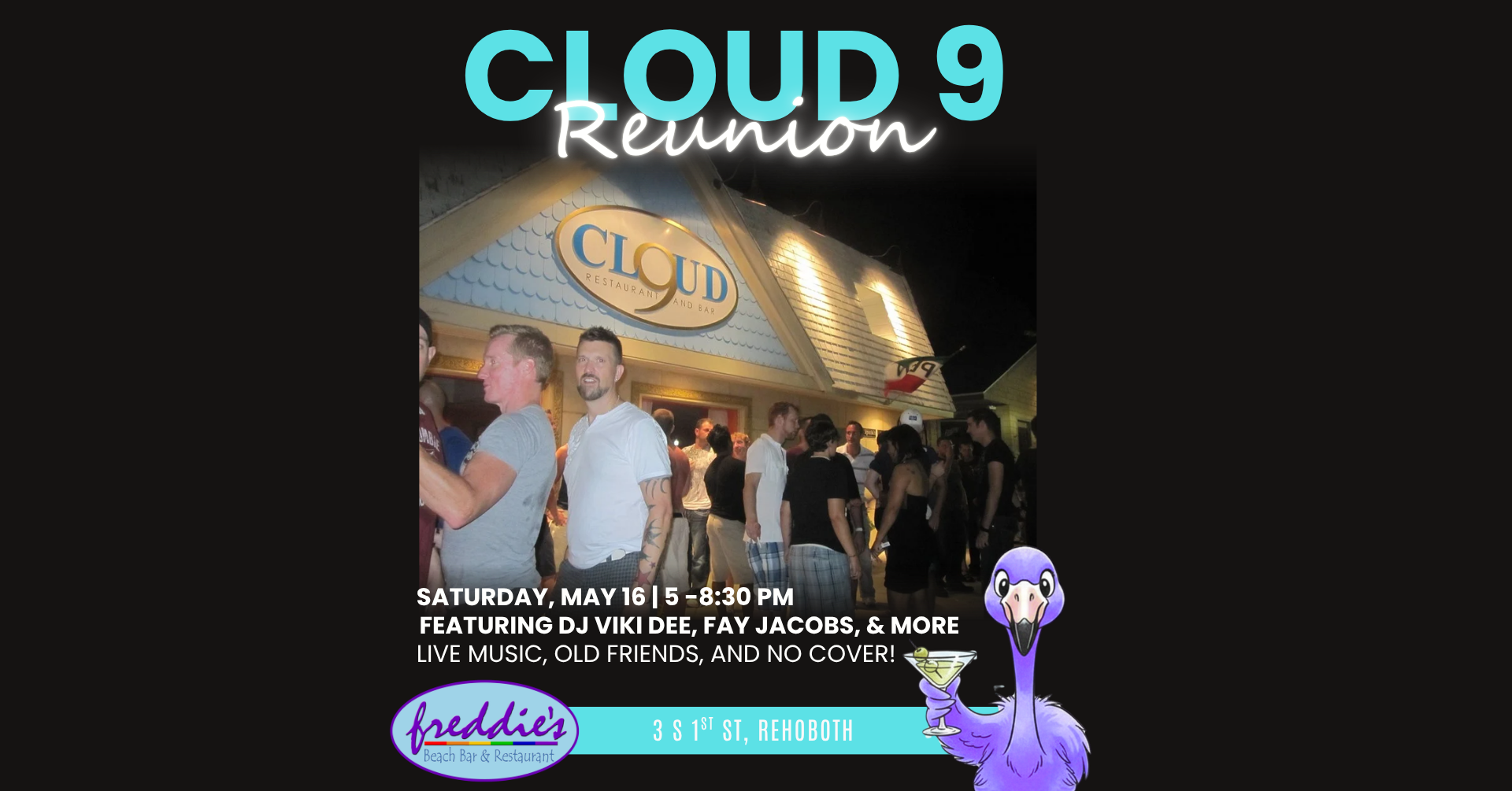 Cloud 9 Reunion at Freddie's!