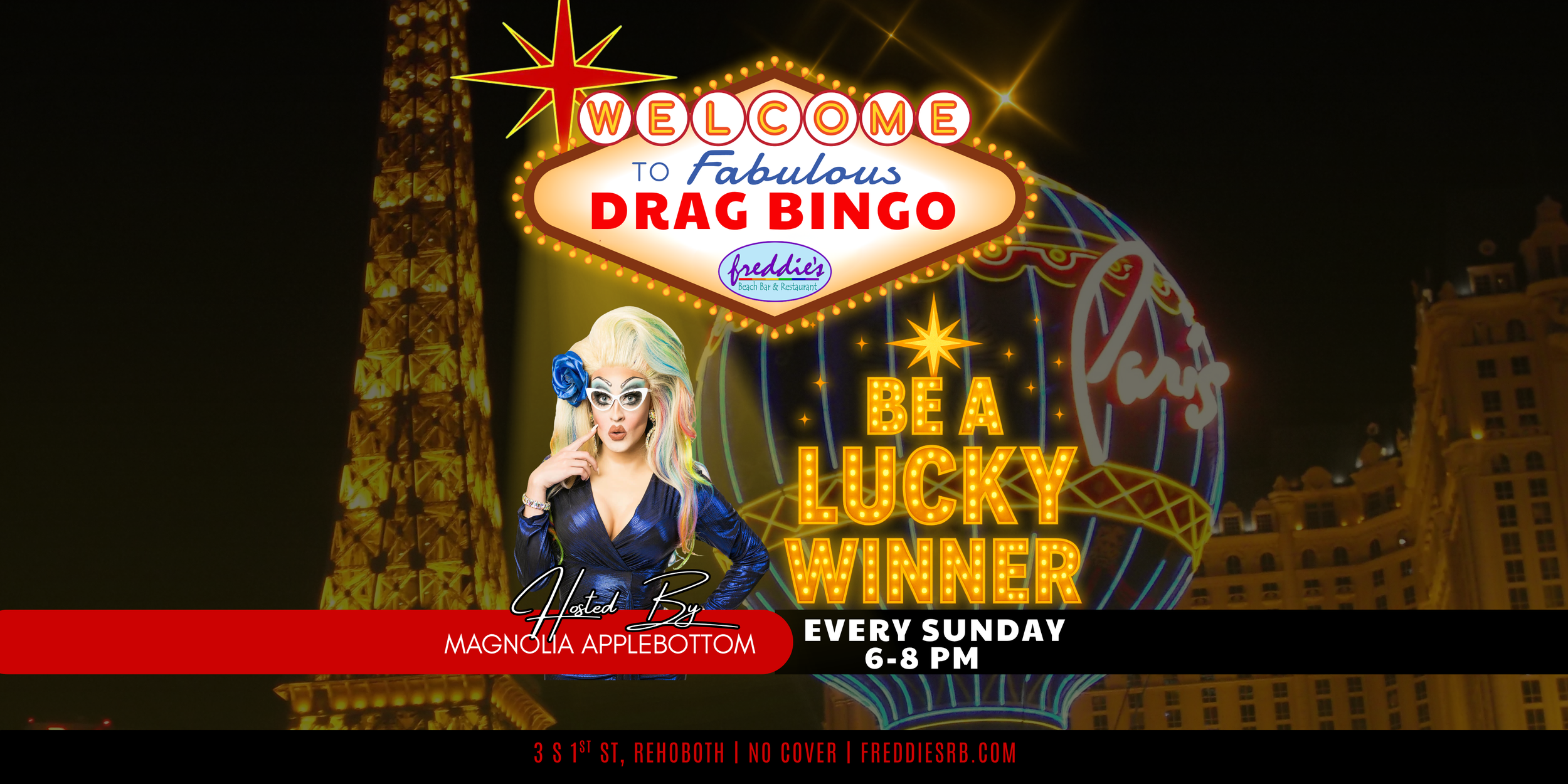 Fabulous Drag Bingo at Freddie's!