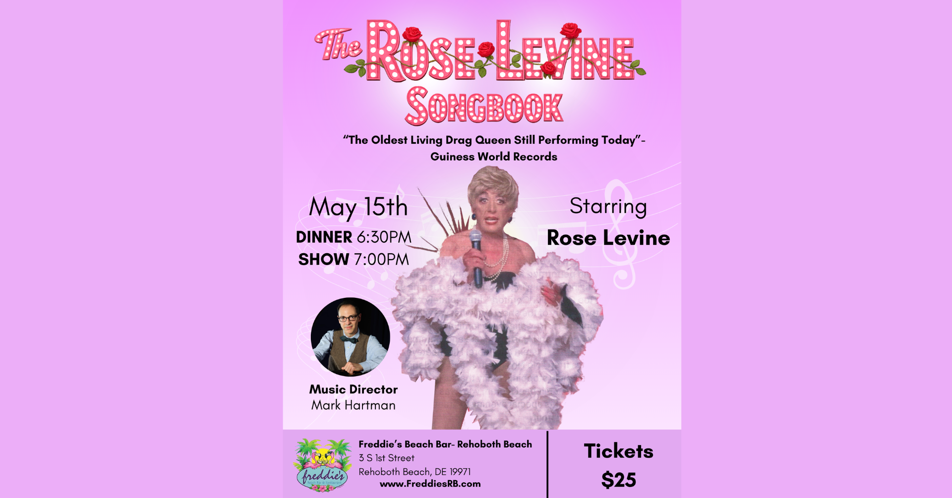 THE ROSE LEVINE SONGBOOK: A Night of Living Legend!