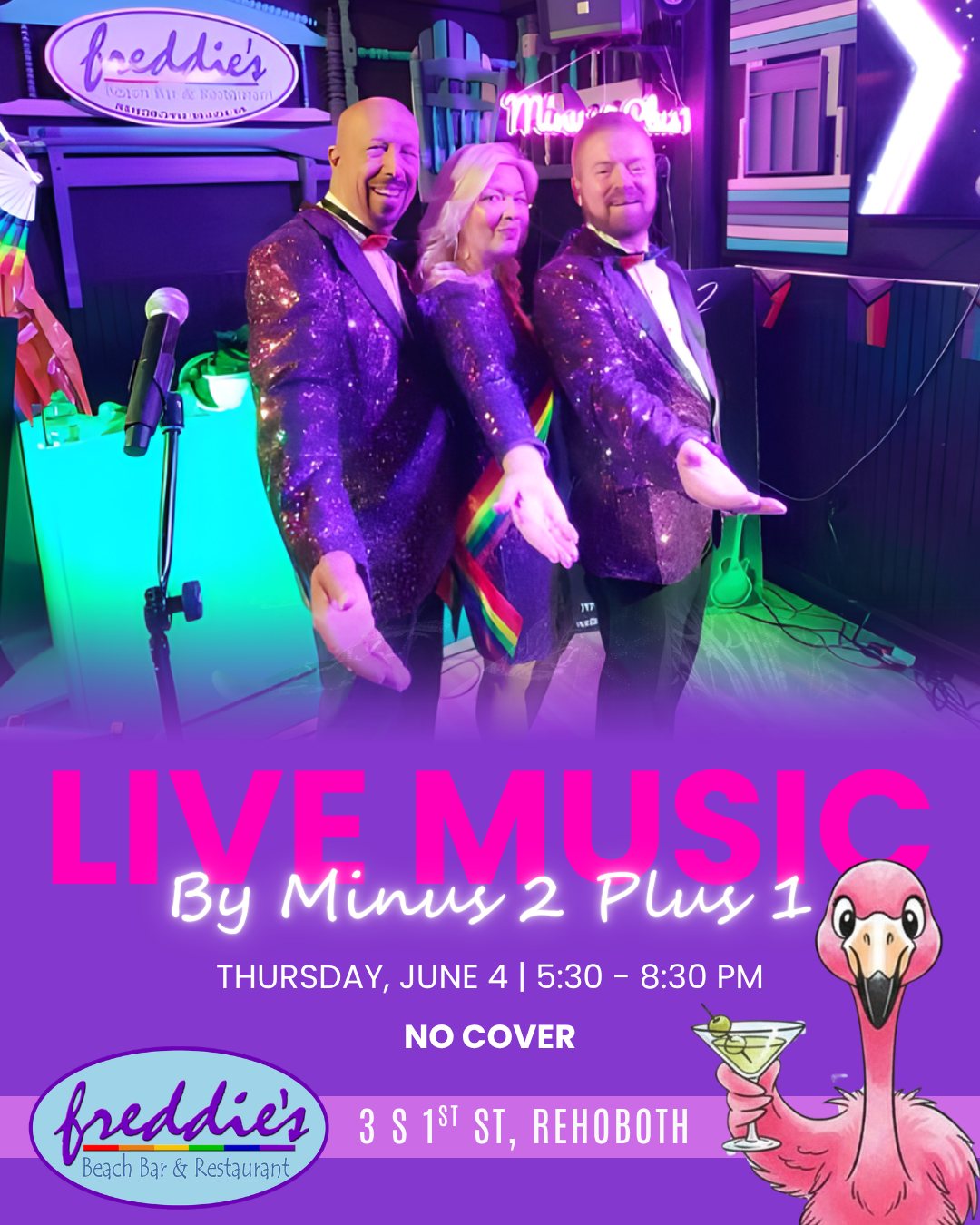 Minus 2 Plus 1 - Live Music