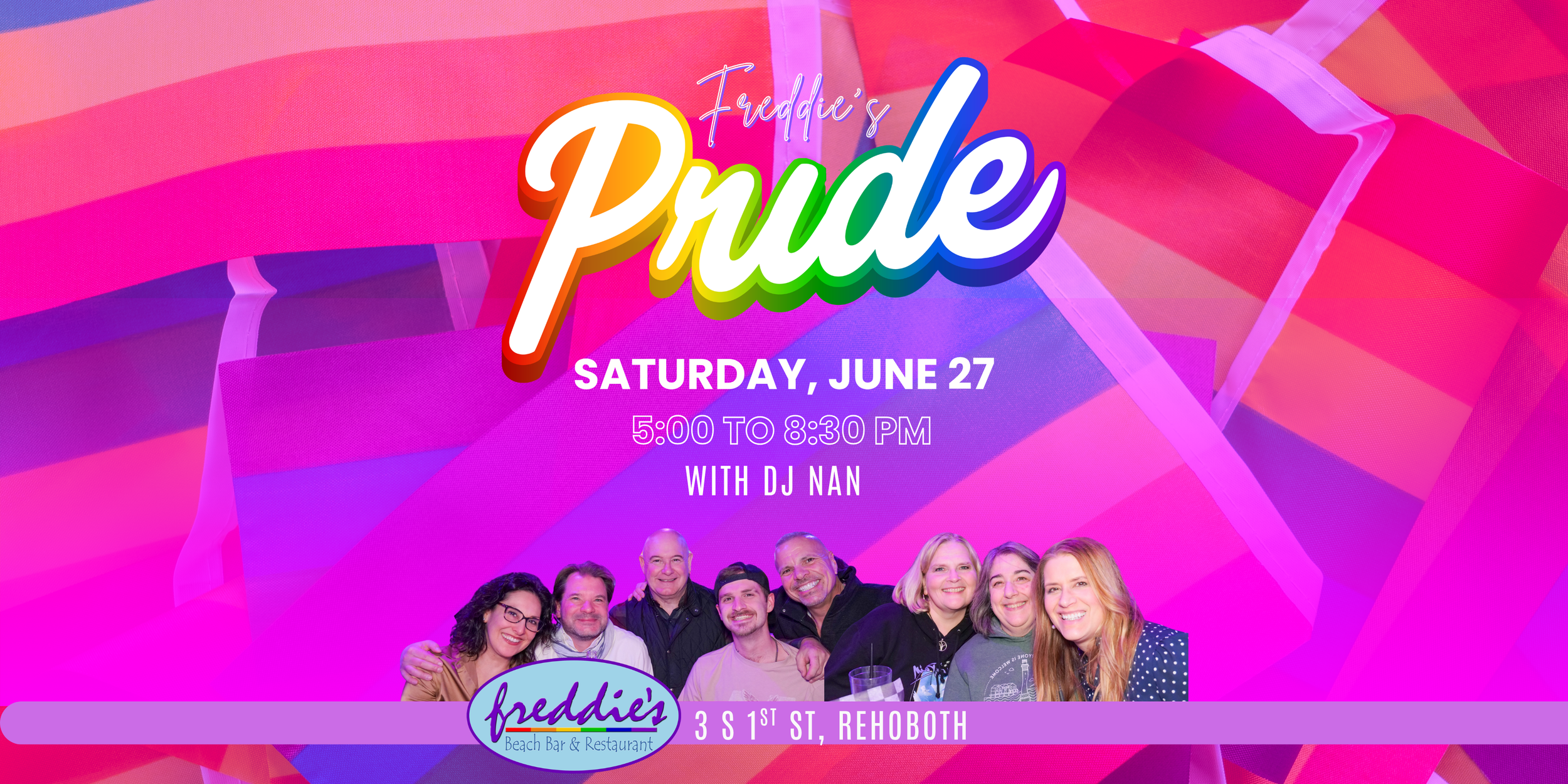  Pride Party at Freddie's!